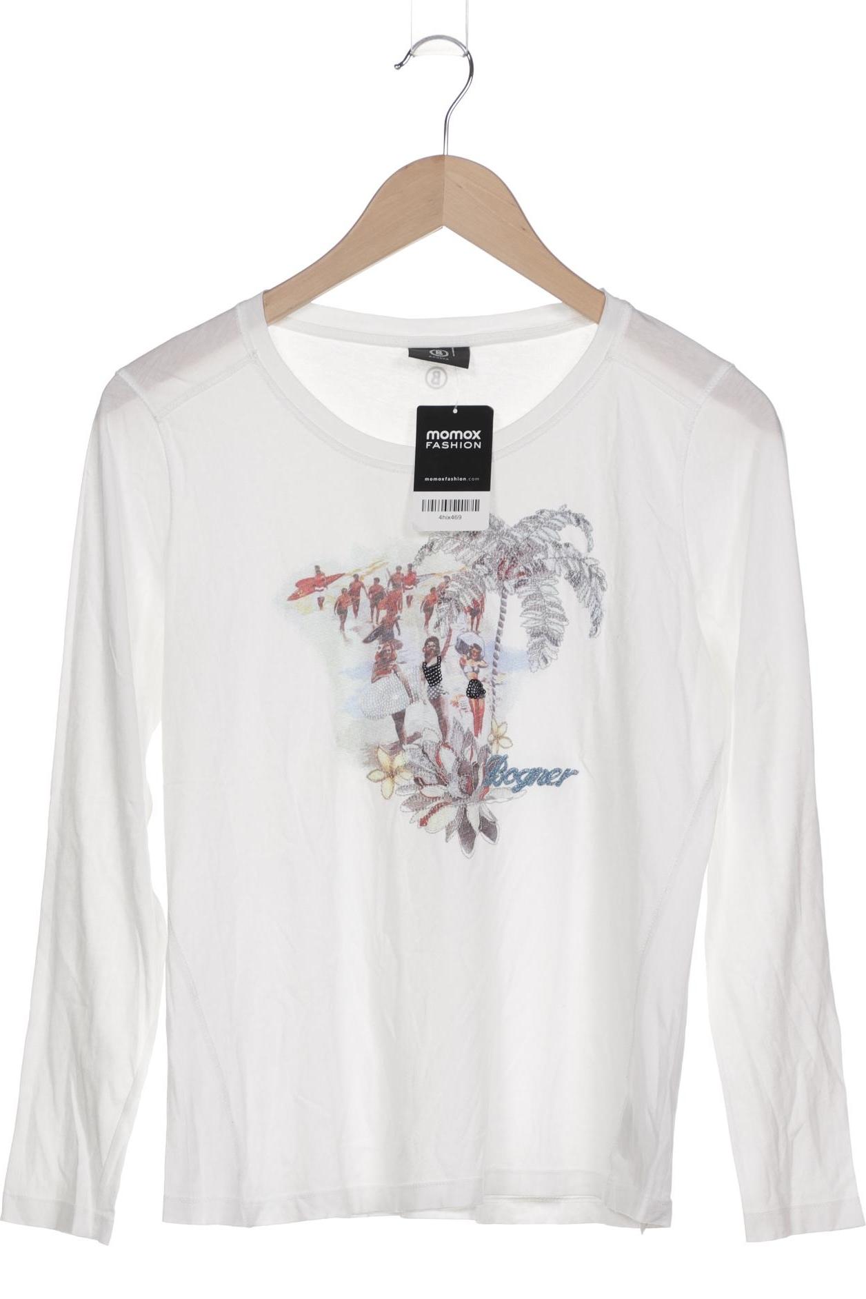

Bogner Damen Langarmshirt, weiß, Gr. 42