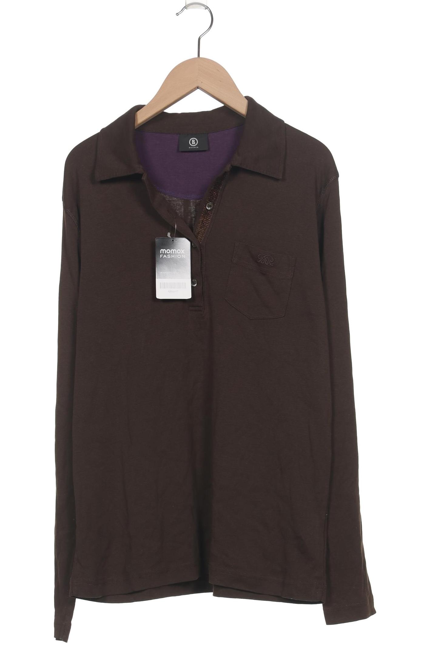 

Bogner Damen Langarmshirt, braun, Gr. 46