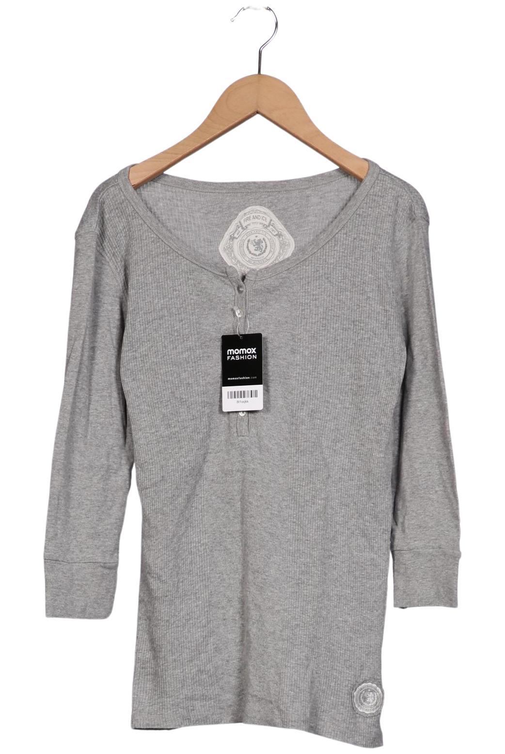 

Bogner Damen Langarmshirt, grau, Gr. 38