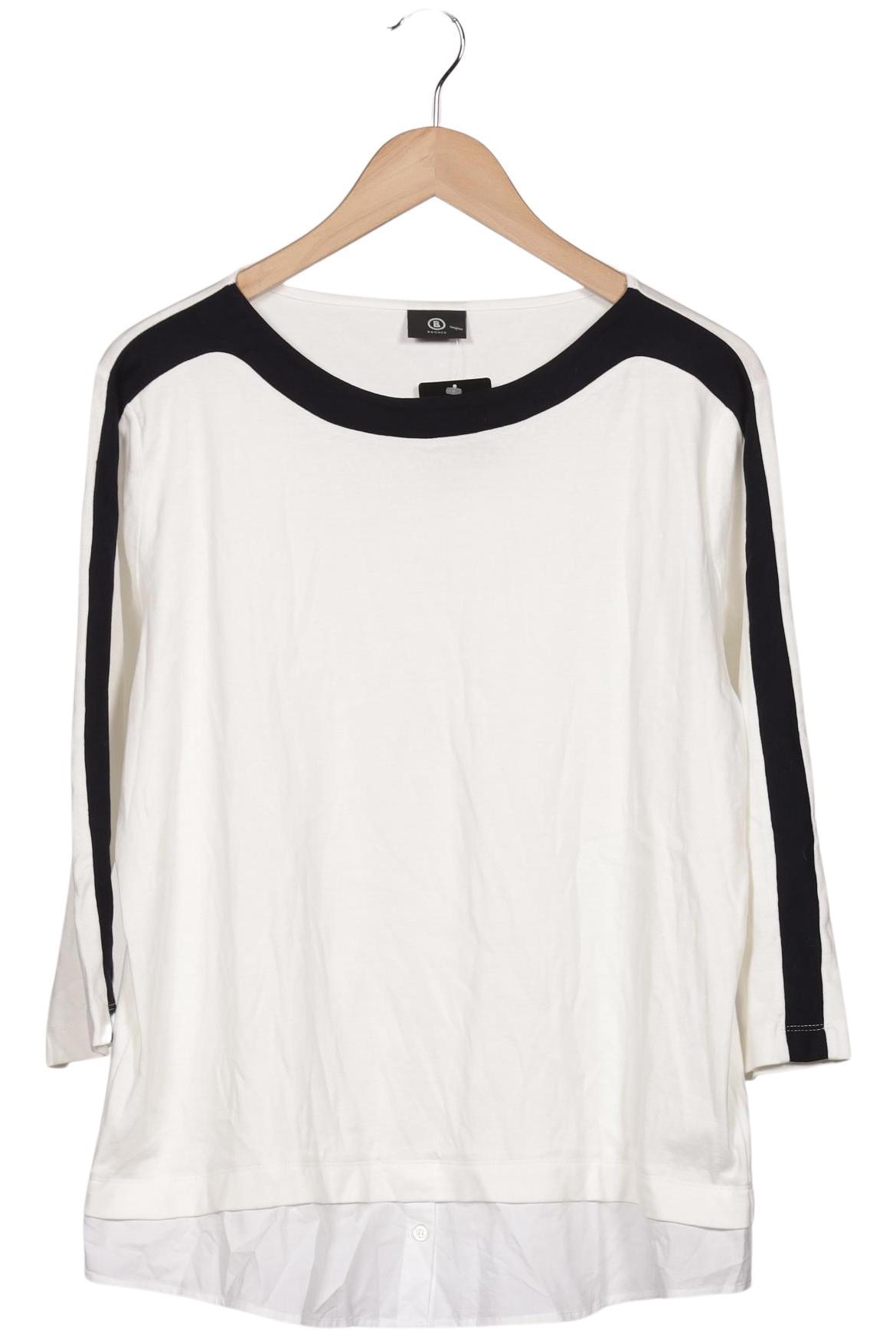 

Bogner Damen Langarmshirt, weiß, Gr. 42