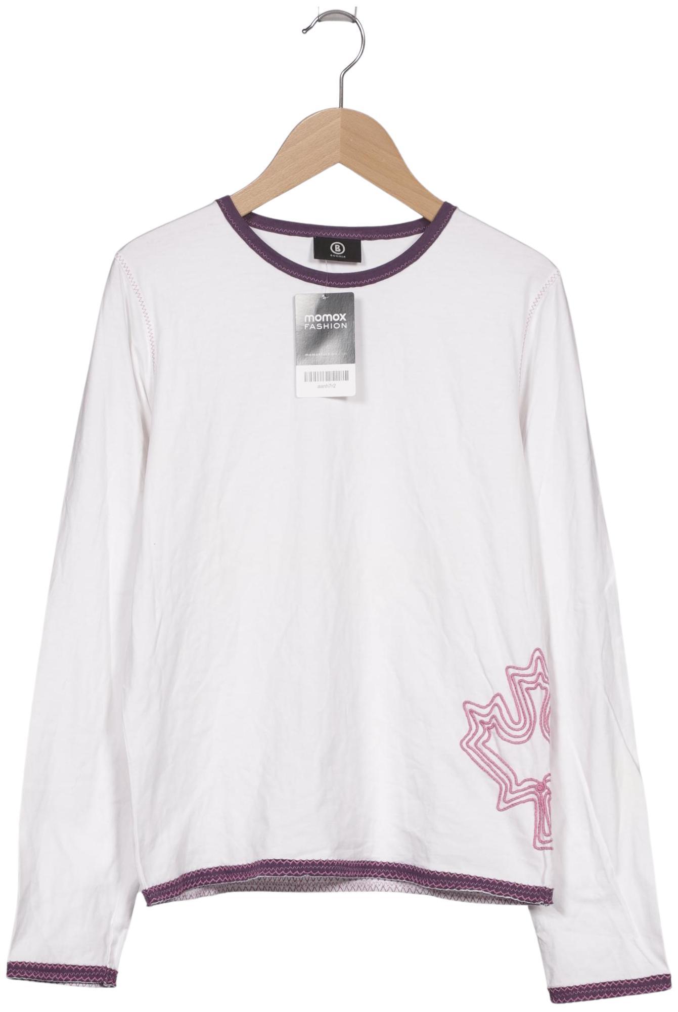 

Bogner Damen Langarmshirt, weiß, Gr. 46