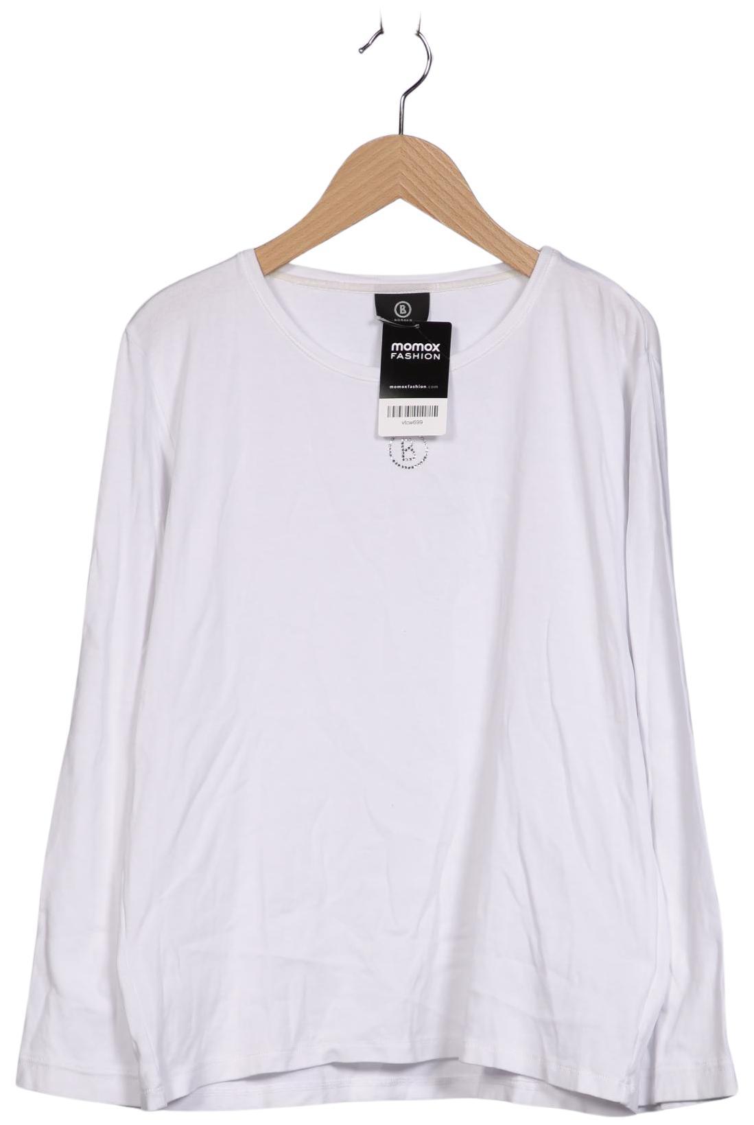 

Bogner Damen Langarmshirt, weiß, Gr. 46