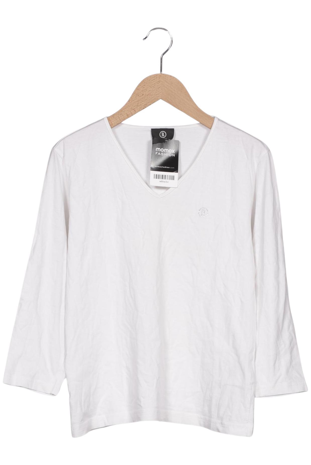 

Bogner Damen Langarmshirt, weiß, Gr. 38