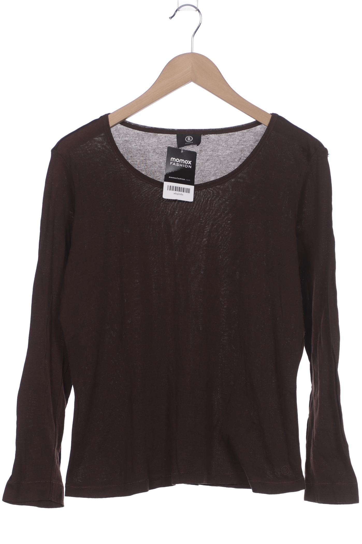 

Bogner Damen Langarmshirt, braun, Gr. 46
