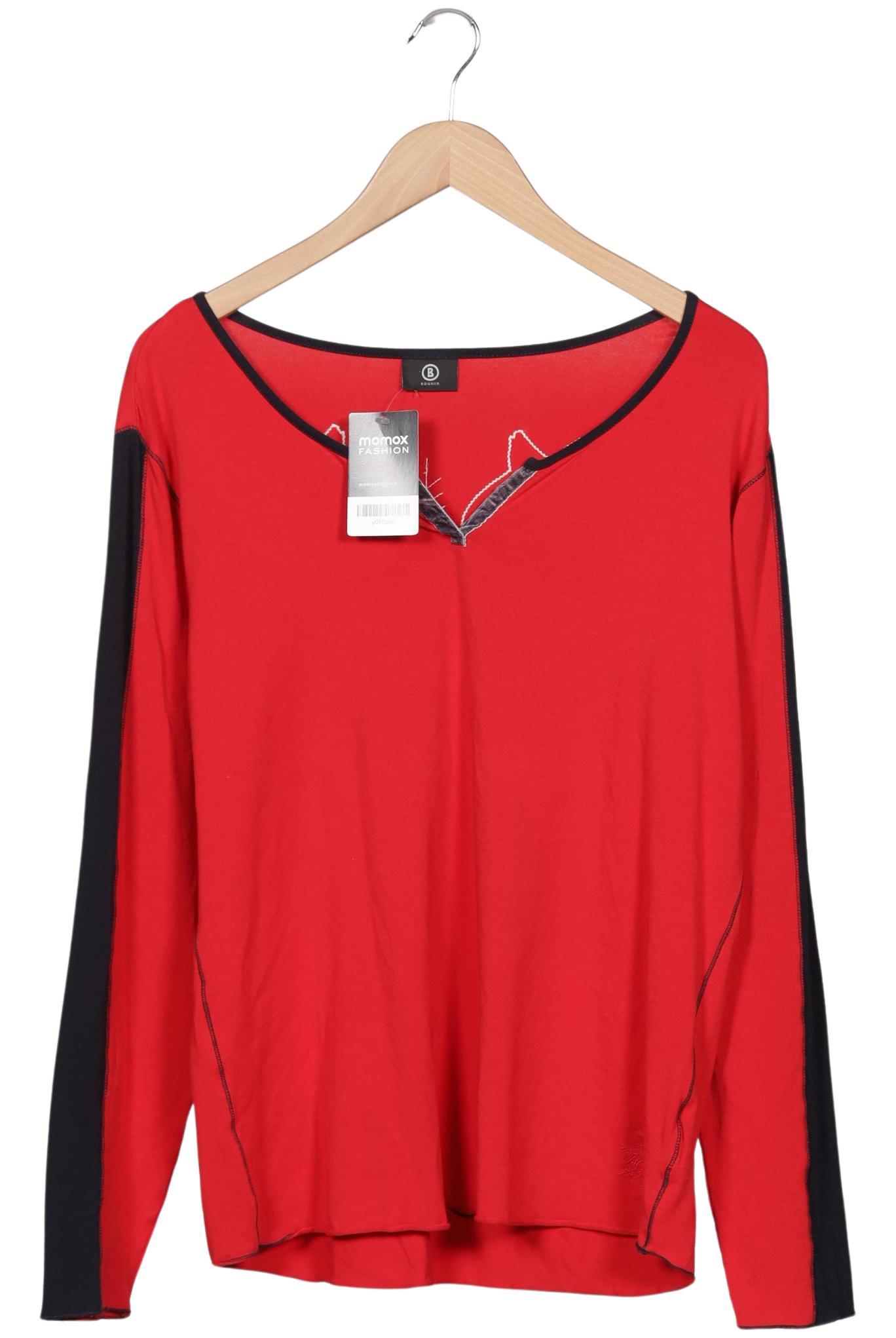 

Bogner Damen Langarmshirt, rot, Gr. 46