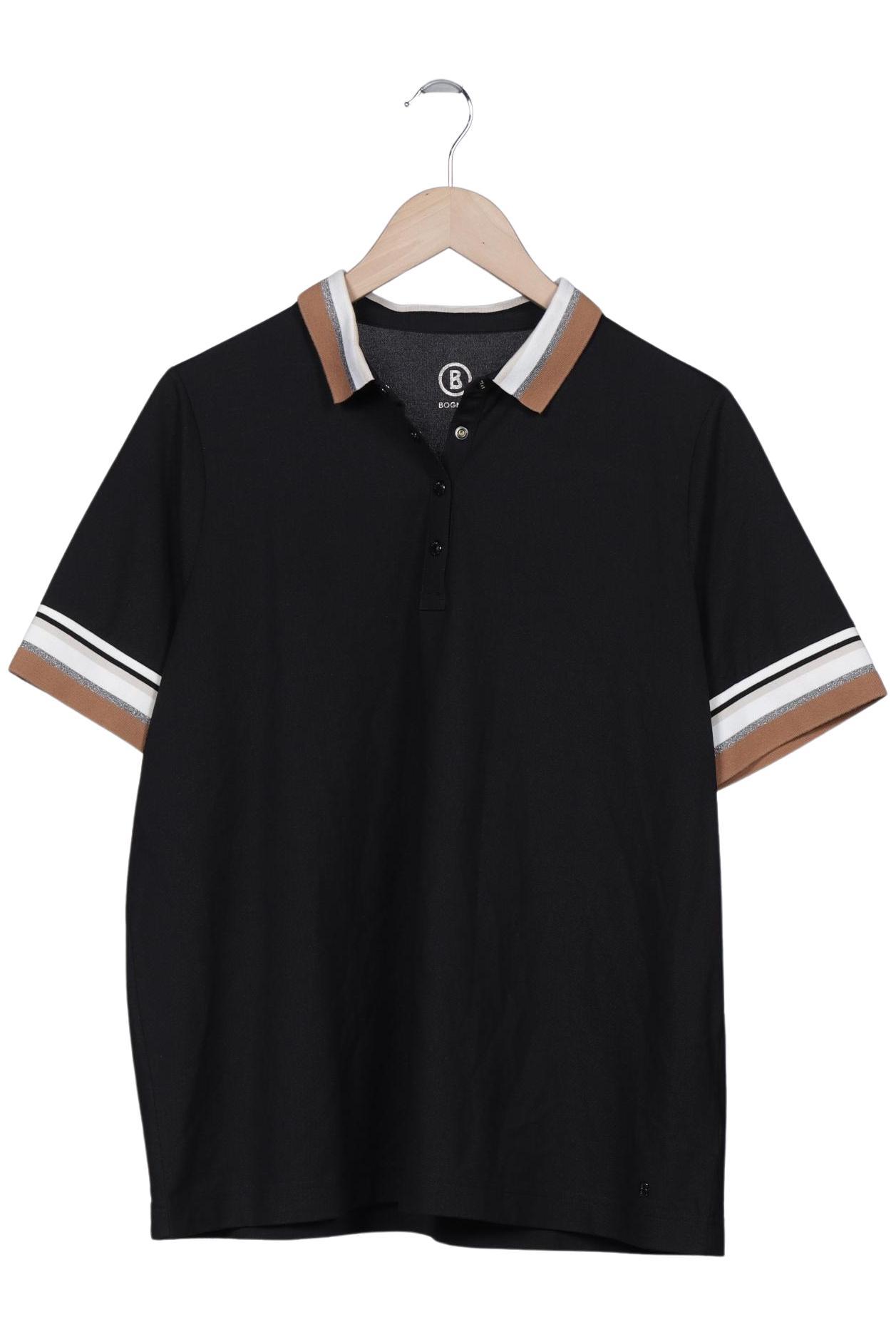 

Bogner Damen Poloshirt, schwarz, Gr. 46
