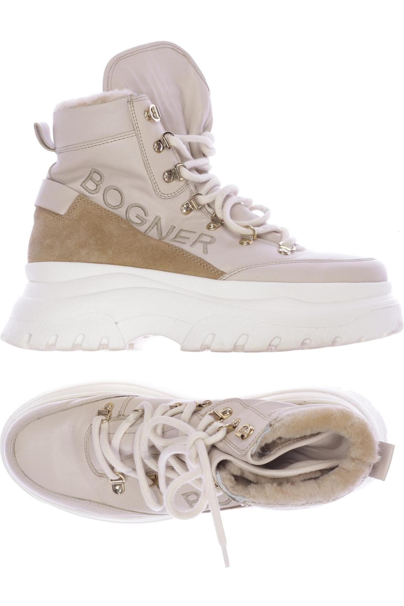 

Bogner Damen Stiefelette, beige, Gr. 41