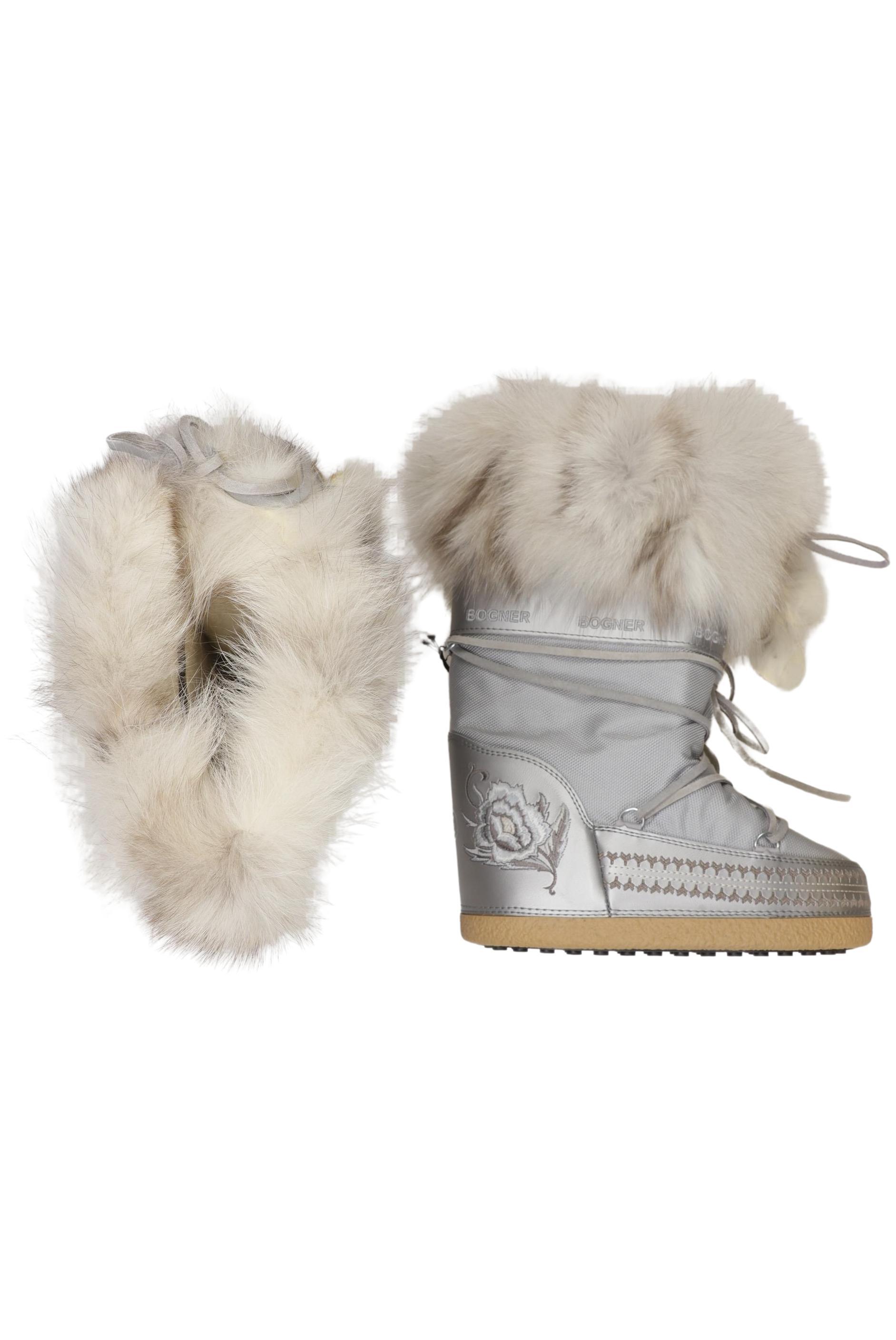 

Bogner Damen Stiefelette, silber, Gr. 35