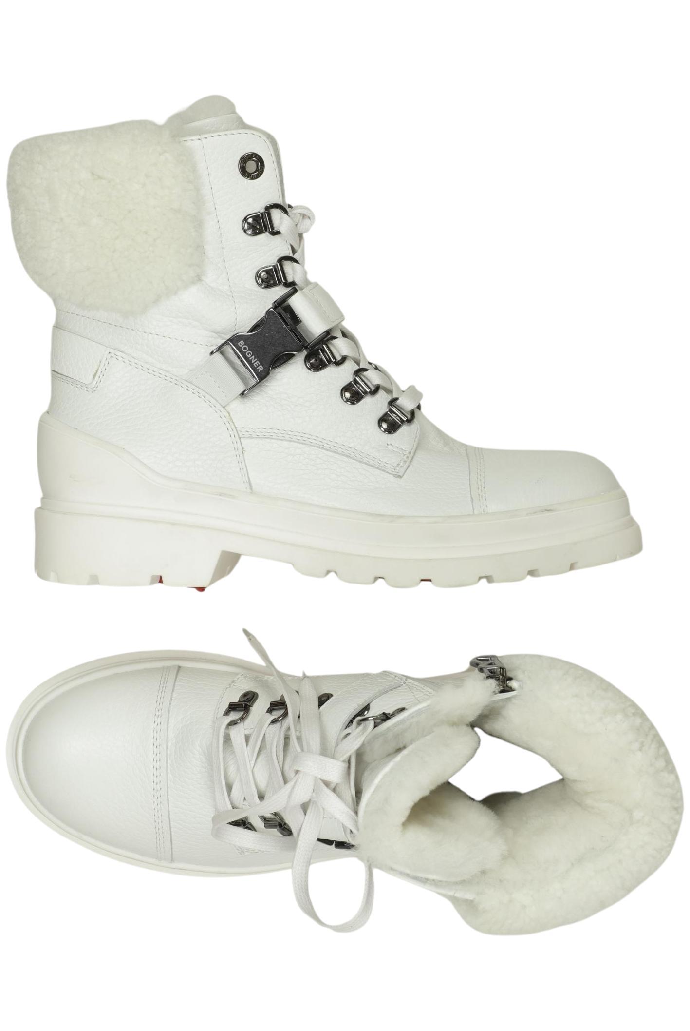 

Bogner Damen Stiefelette, weiß, Gr. 37