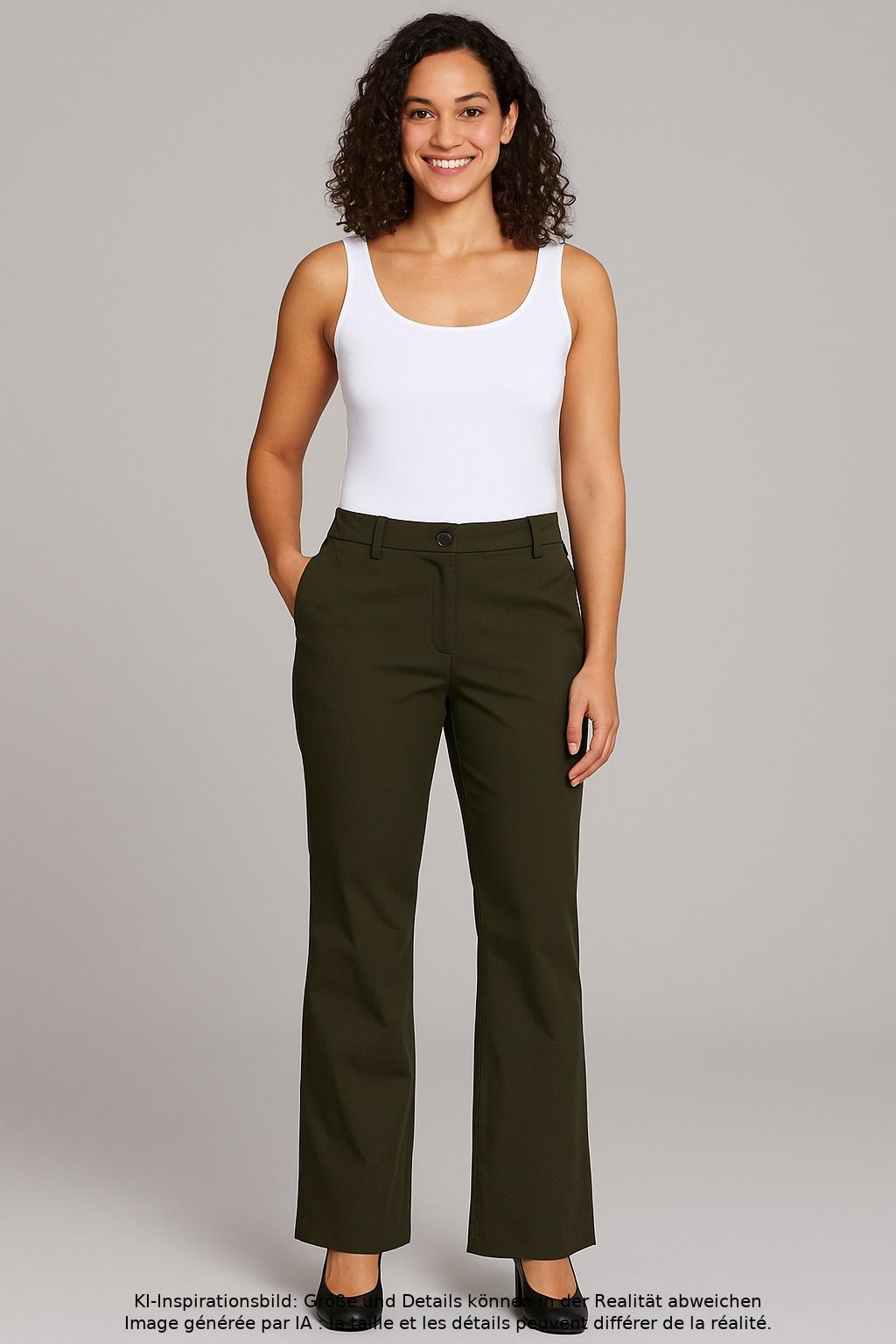 

Bogner Damen Stoffhose, grün, Gr. 42