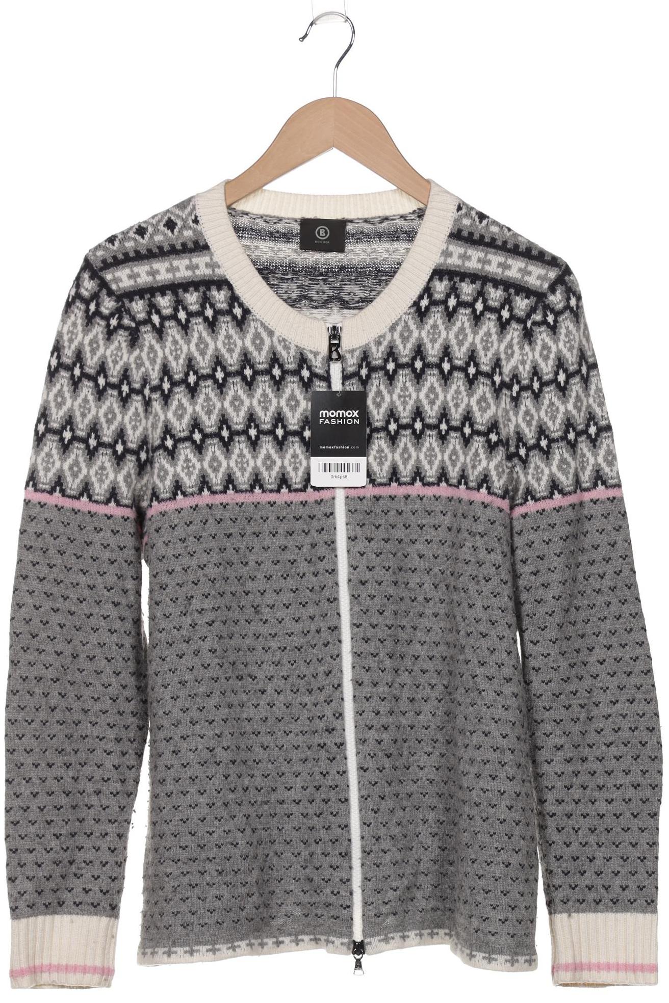 

Bogner Damen Strickjacke, grau, Gr. 44