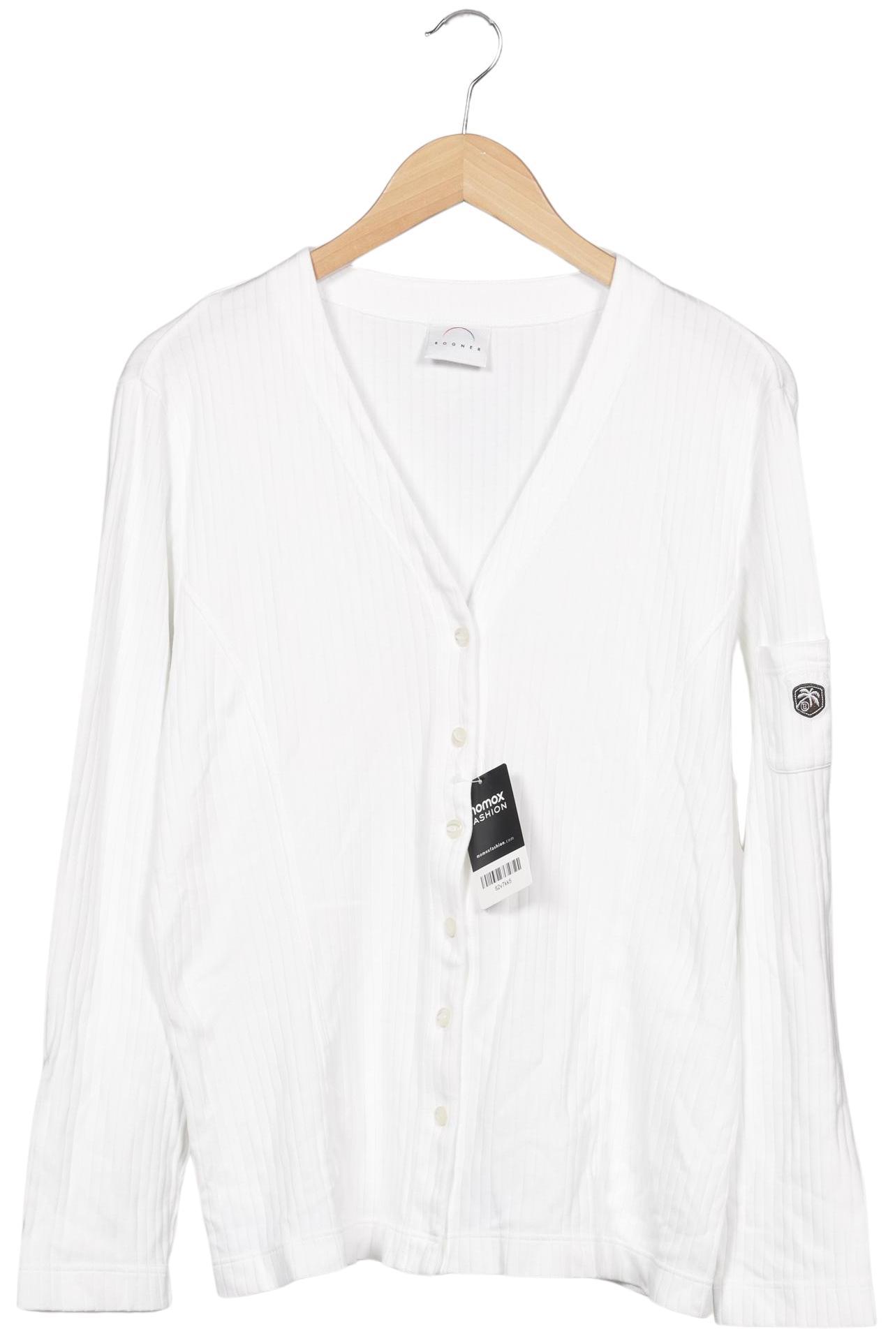 

Bogner Damen Strickjacke, weiß, Gr. 42