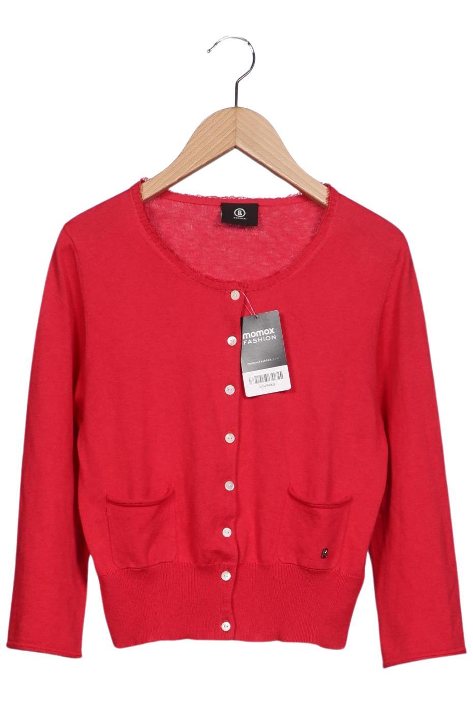

Bogner Damen Strickjacke, rot, Gr. 38