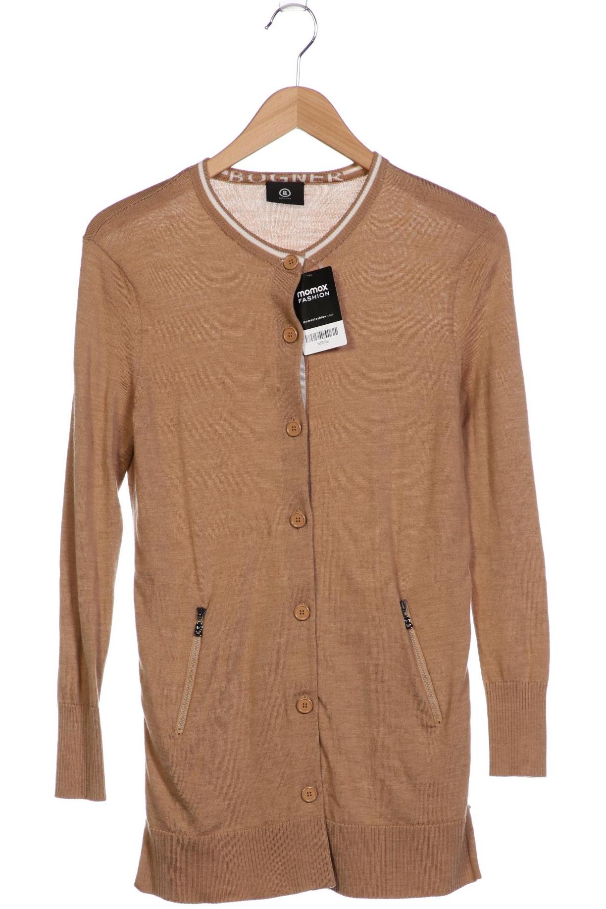 

Bogner Damen Strickjacke, beige, Gr. 36
