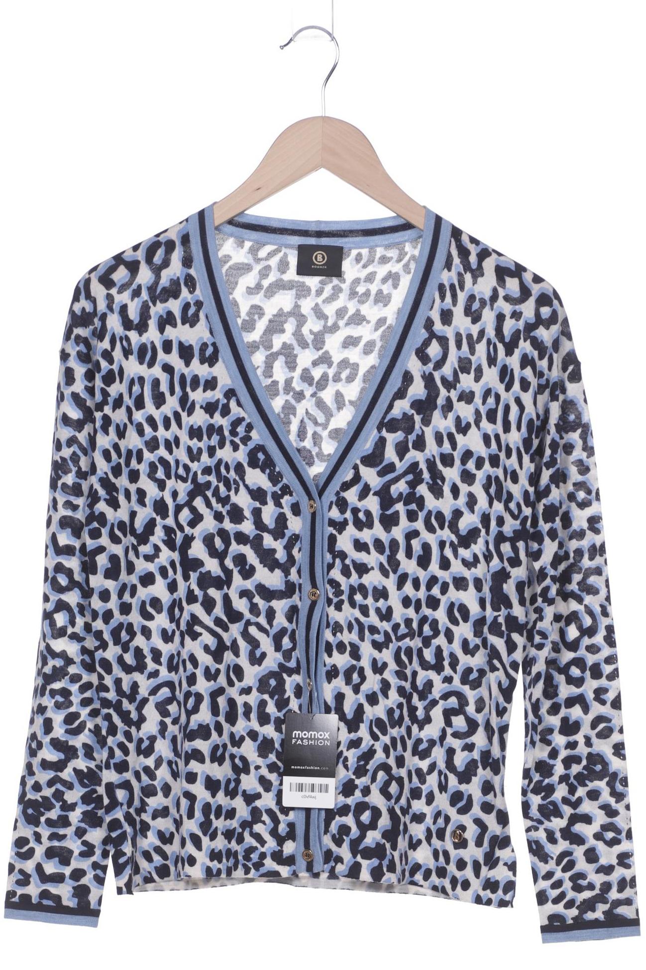 

Bogner Damen Strickjacke, blau, Gr. 42