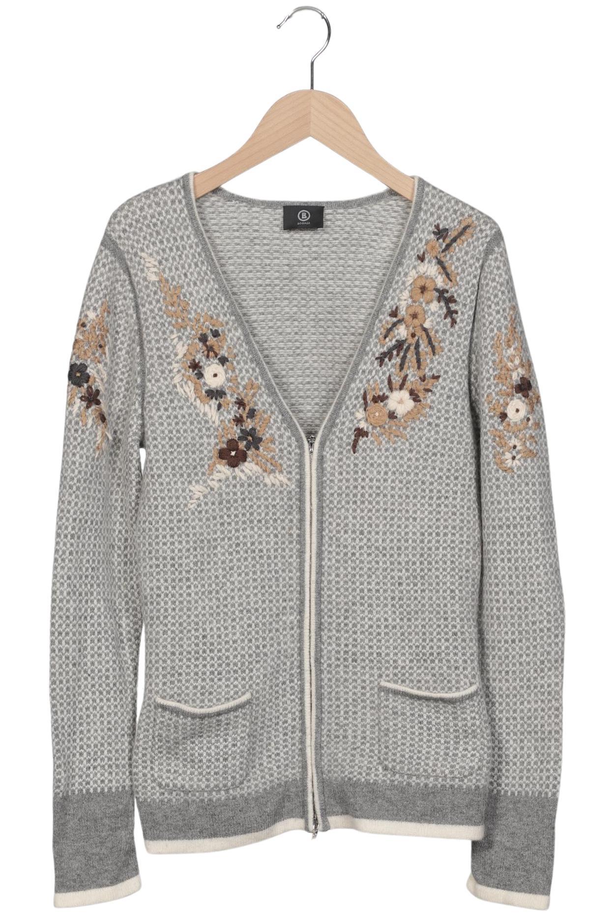 

Bogner Damen Strickjacke, grau, Gr. 36
