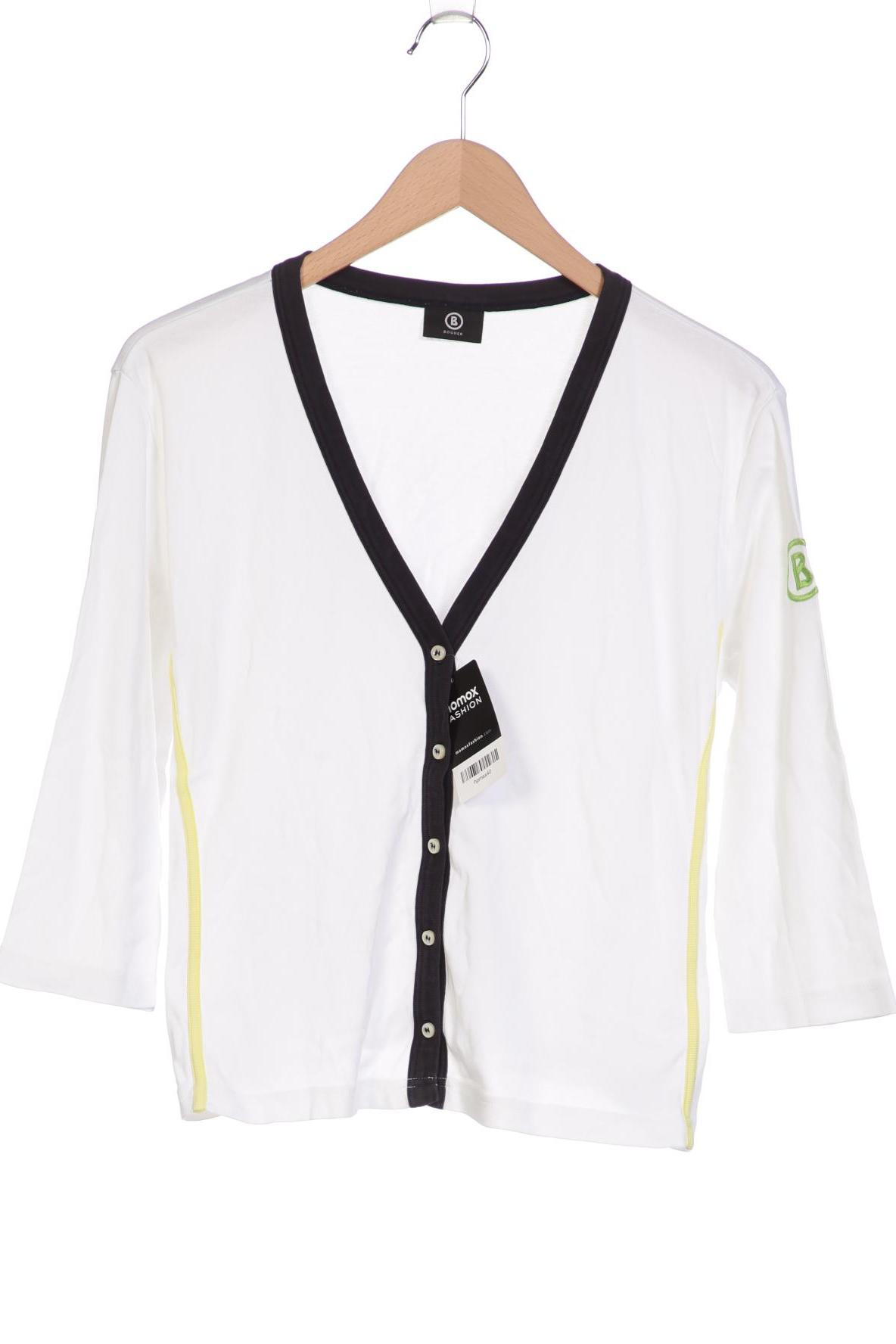 

Bogner Damen Strickjacke, weiß, Gr. 38