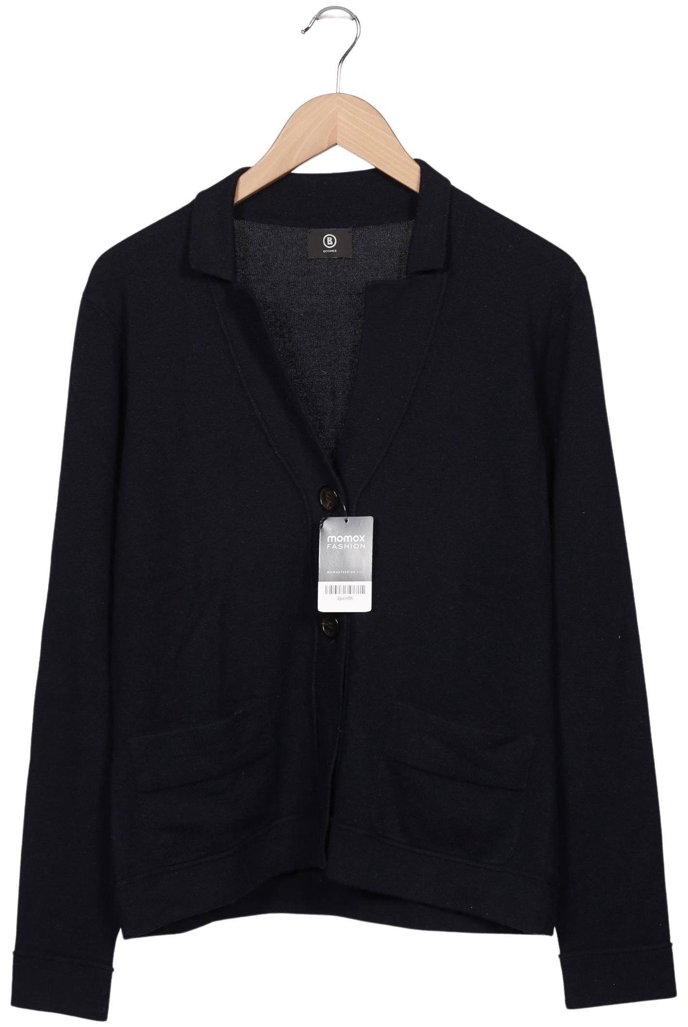

Bogner Damen Strickjacke, marineblau, Gr. 44