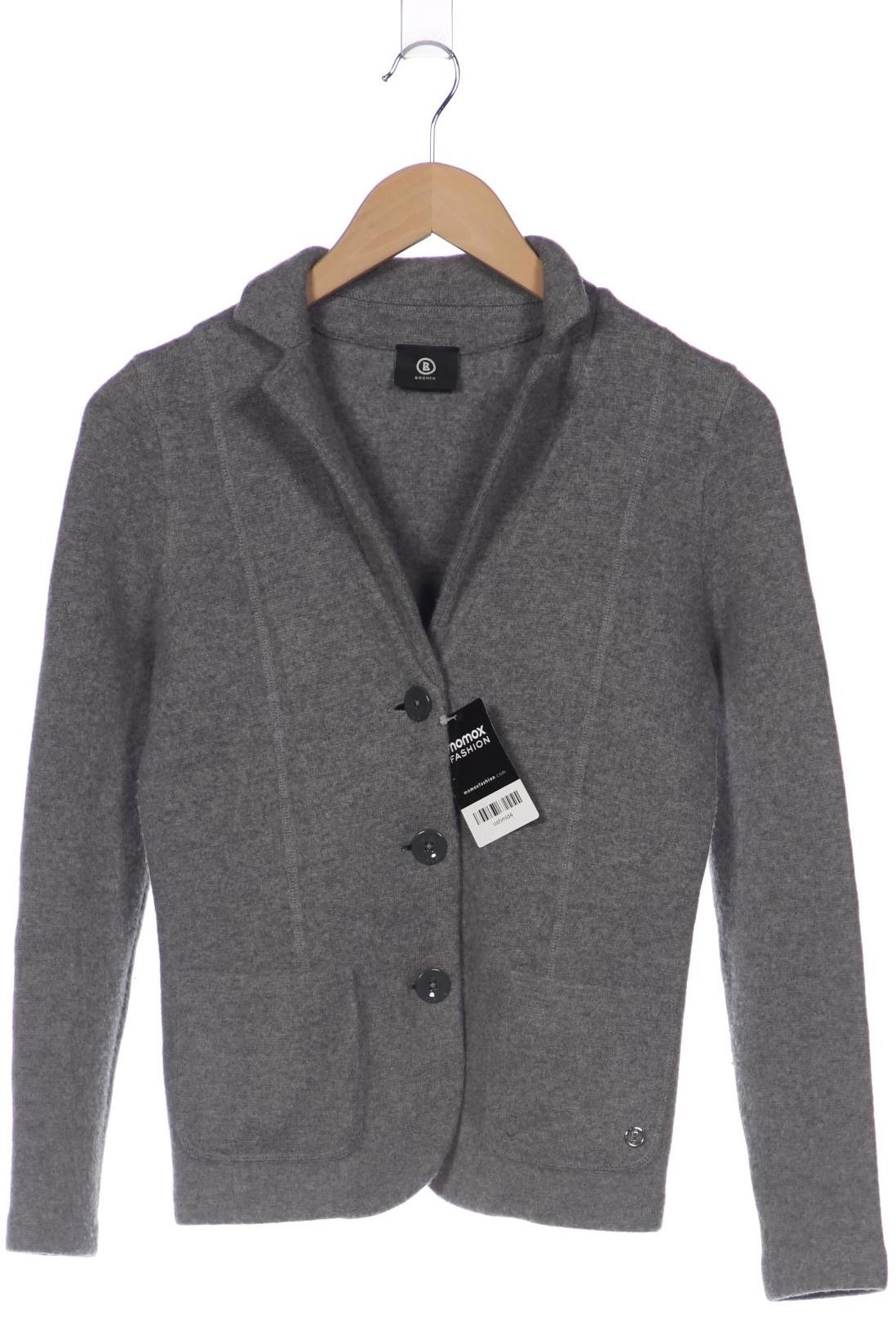 

Bogner Damen Strickjacke, grau, Gr. 36