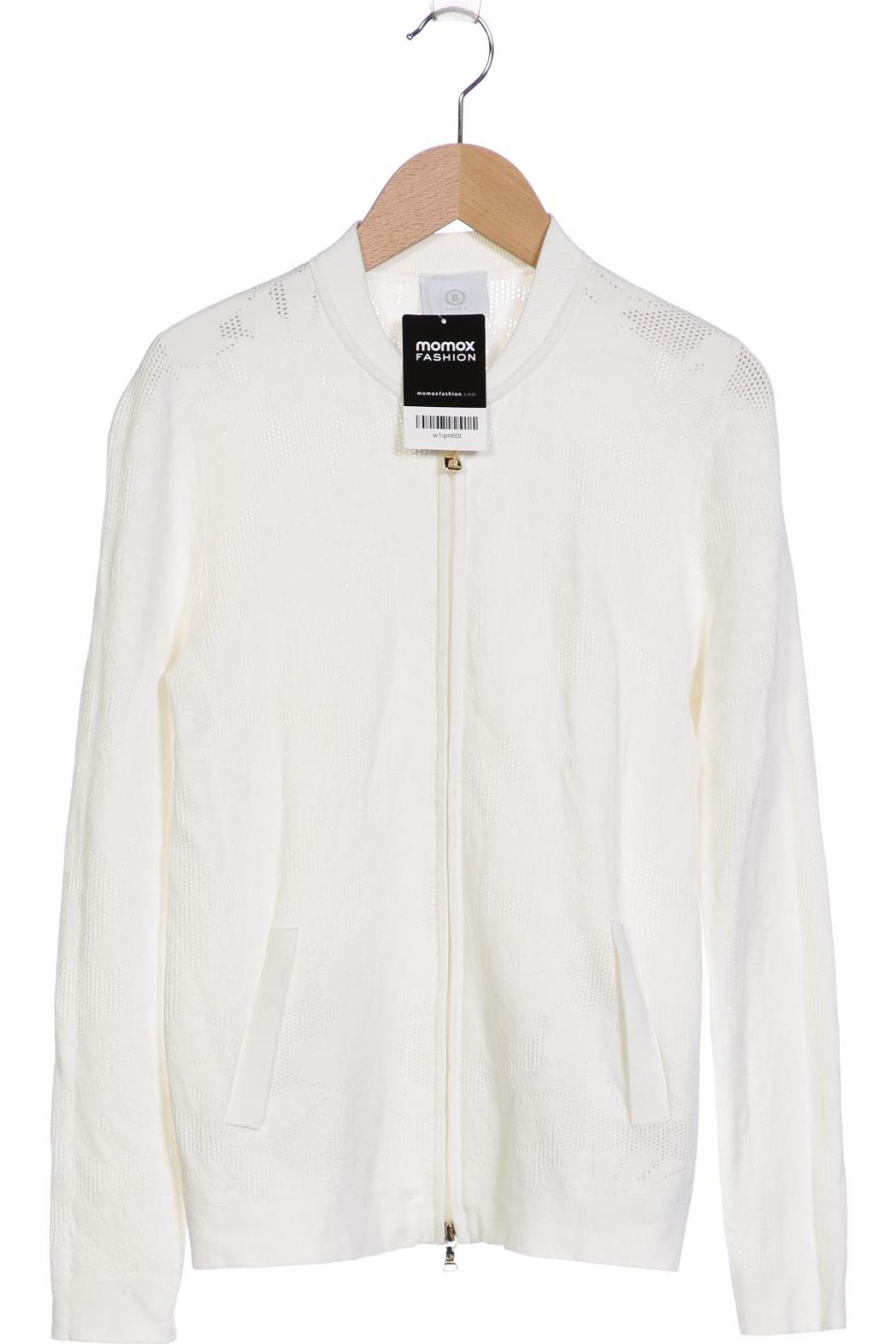 

Bogner Damen Strickjacke, weiß, Gr. 36