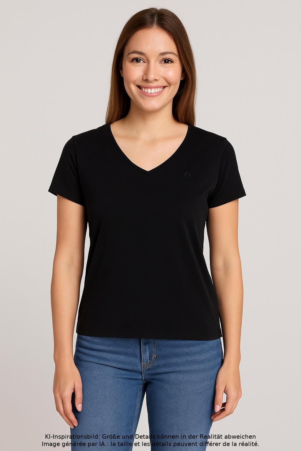 

Bogner Damen T-Shirt, schwarz, Gr. 40