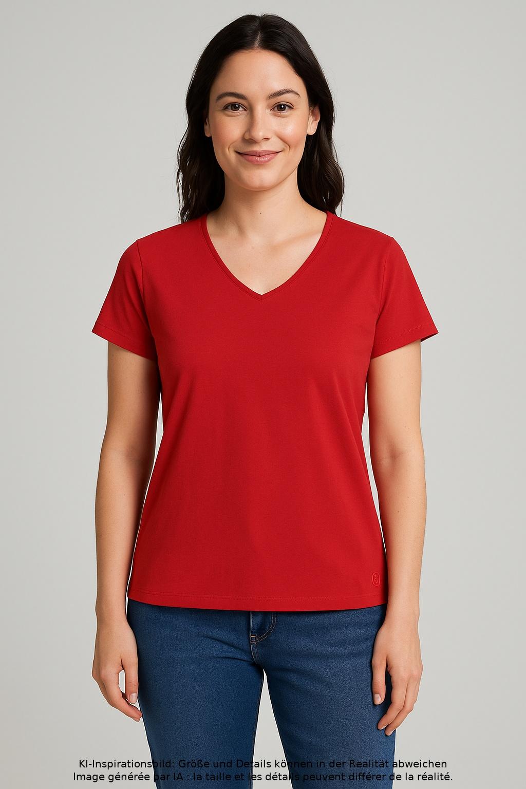 

Bogner Damen T-Shirt, rot, Gr. 42