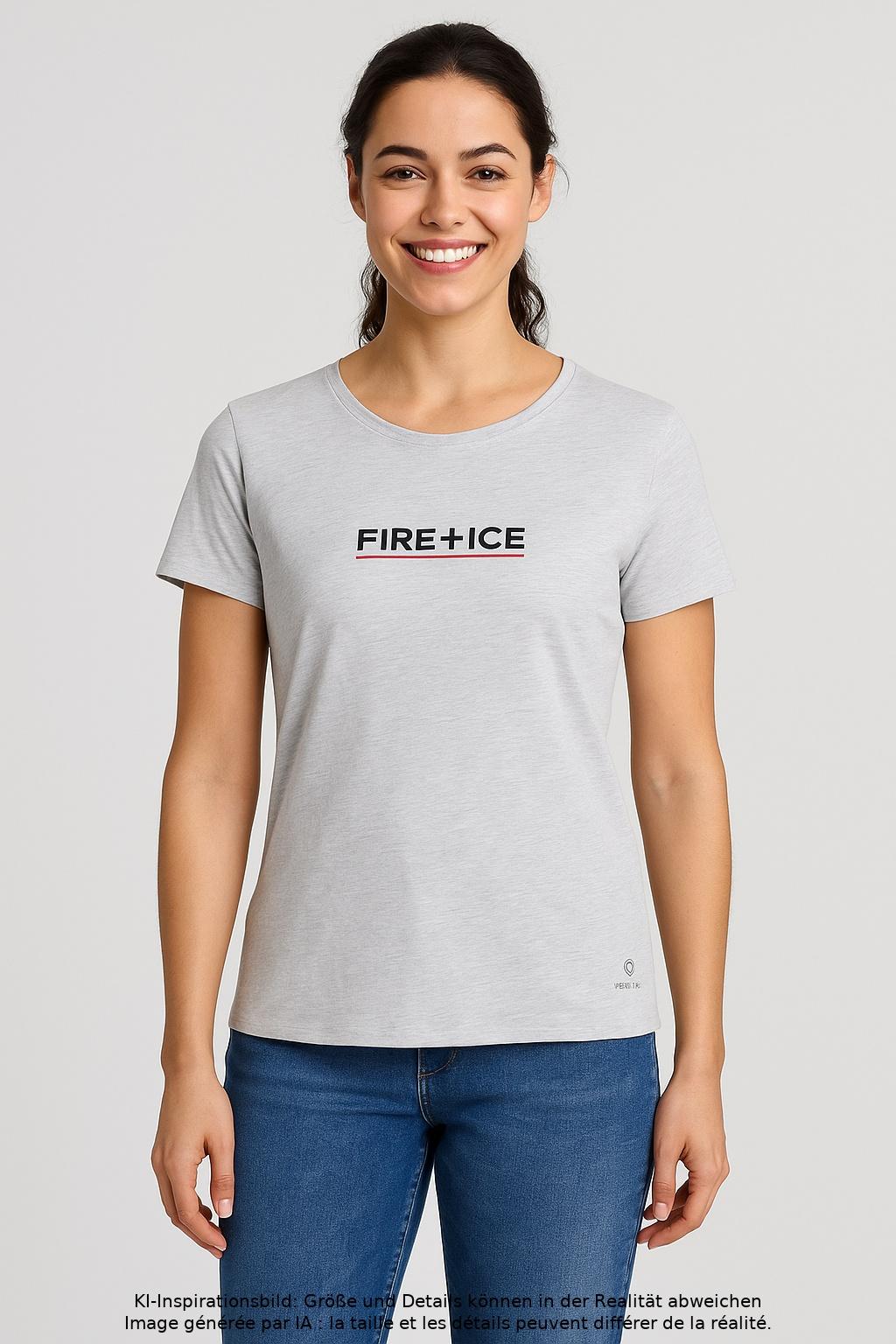 

Bogner Fire+Ice Damen T-Shirt, grau, Gr. 36