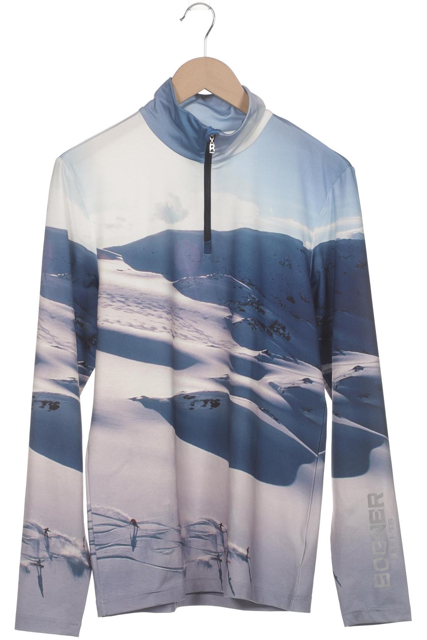 

Bogner Herren Langarmshirt, blau, Gr. 48