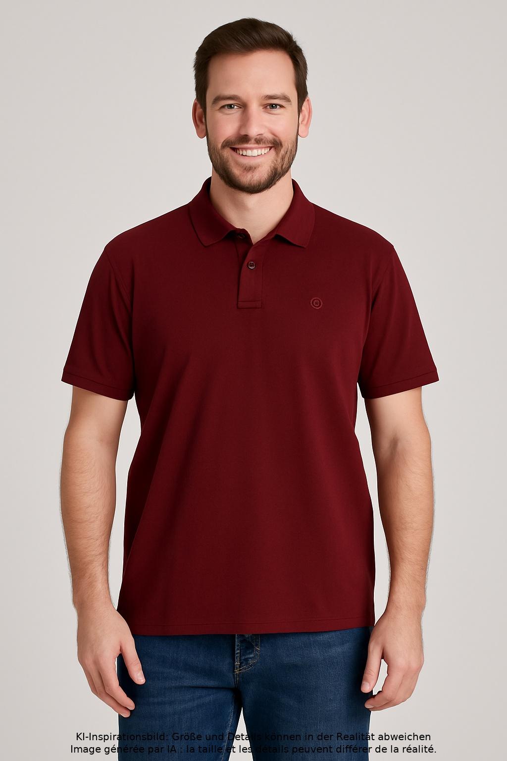 

Bogner Herren Poloshirt, bordeaux, Gr. 54