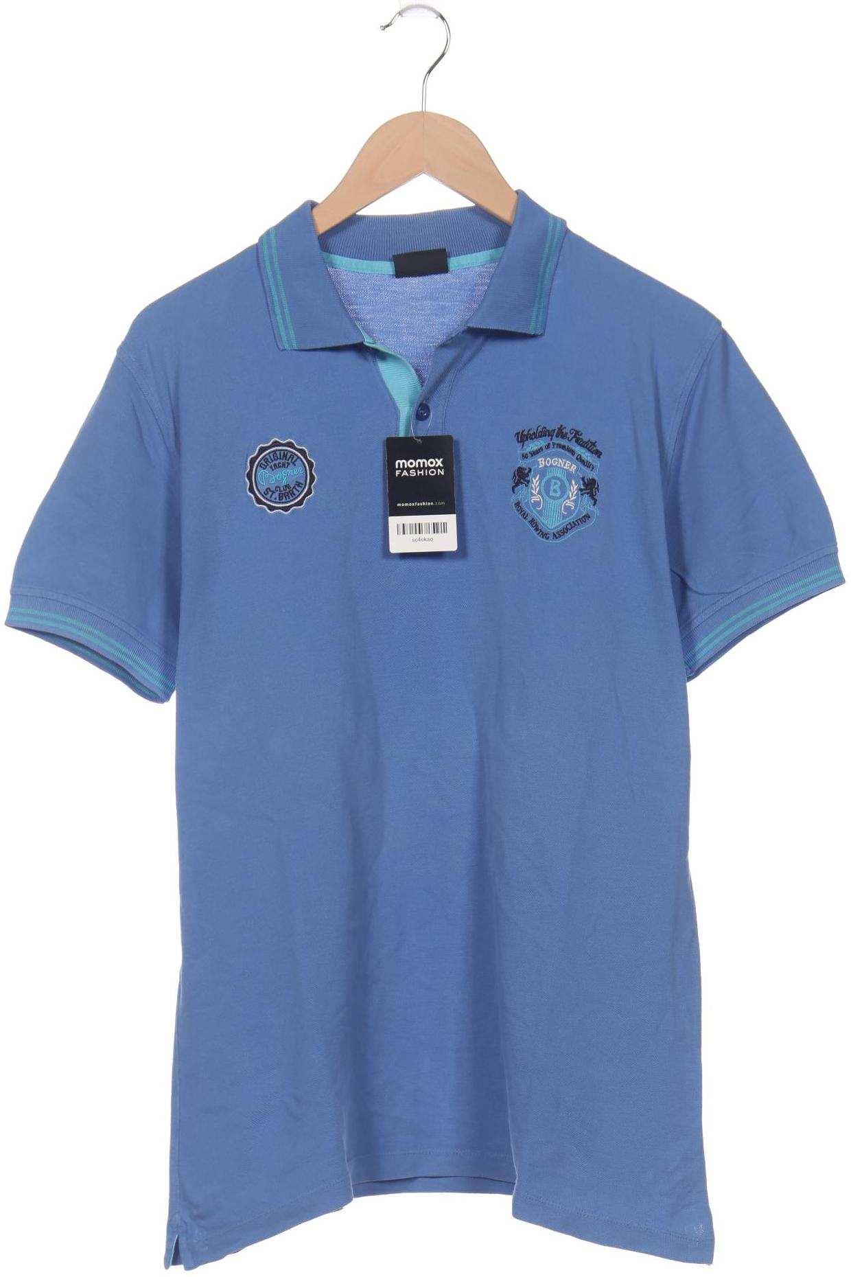 

Bogner Herren Poloshirt, blau, Gr. 52