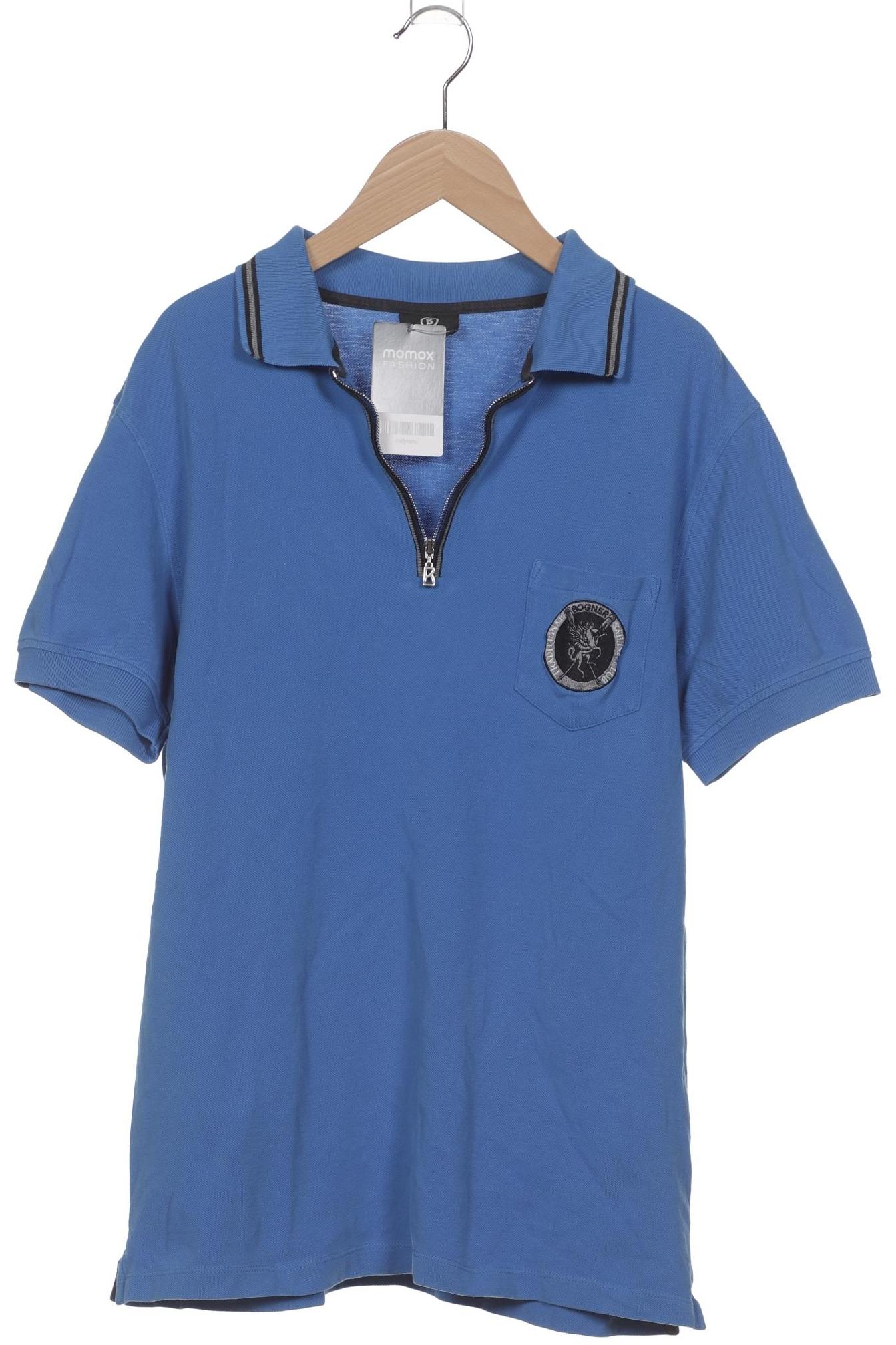 

Bogner Herren Poloshirt, blau, Gr. 48