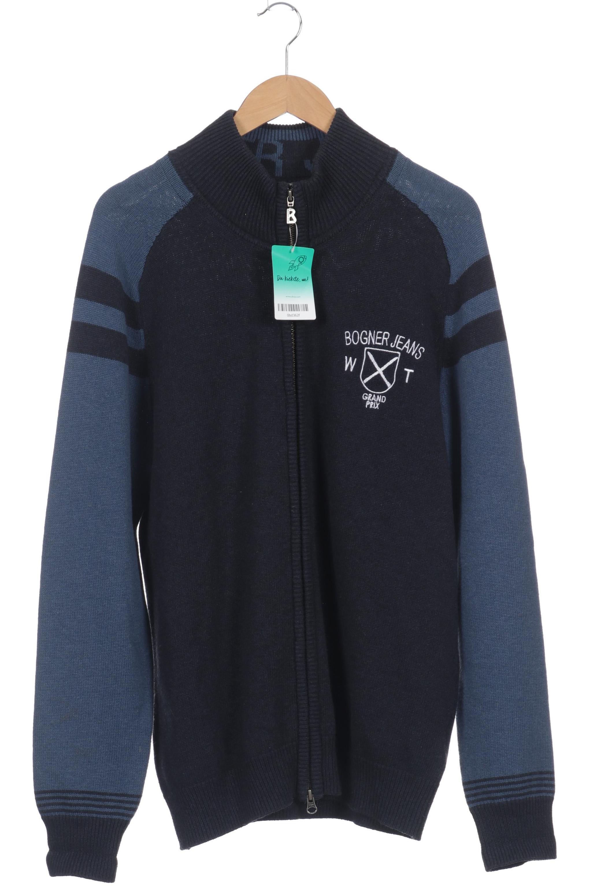 Thumbnail - Bogner Herren Strickjacke, blau, Gr.