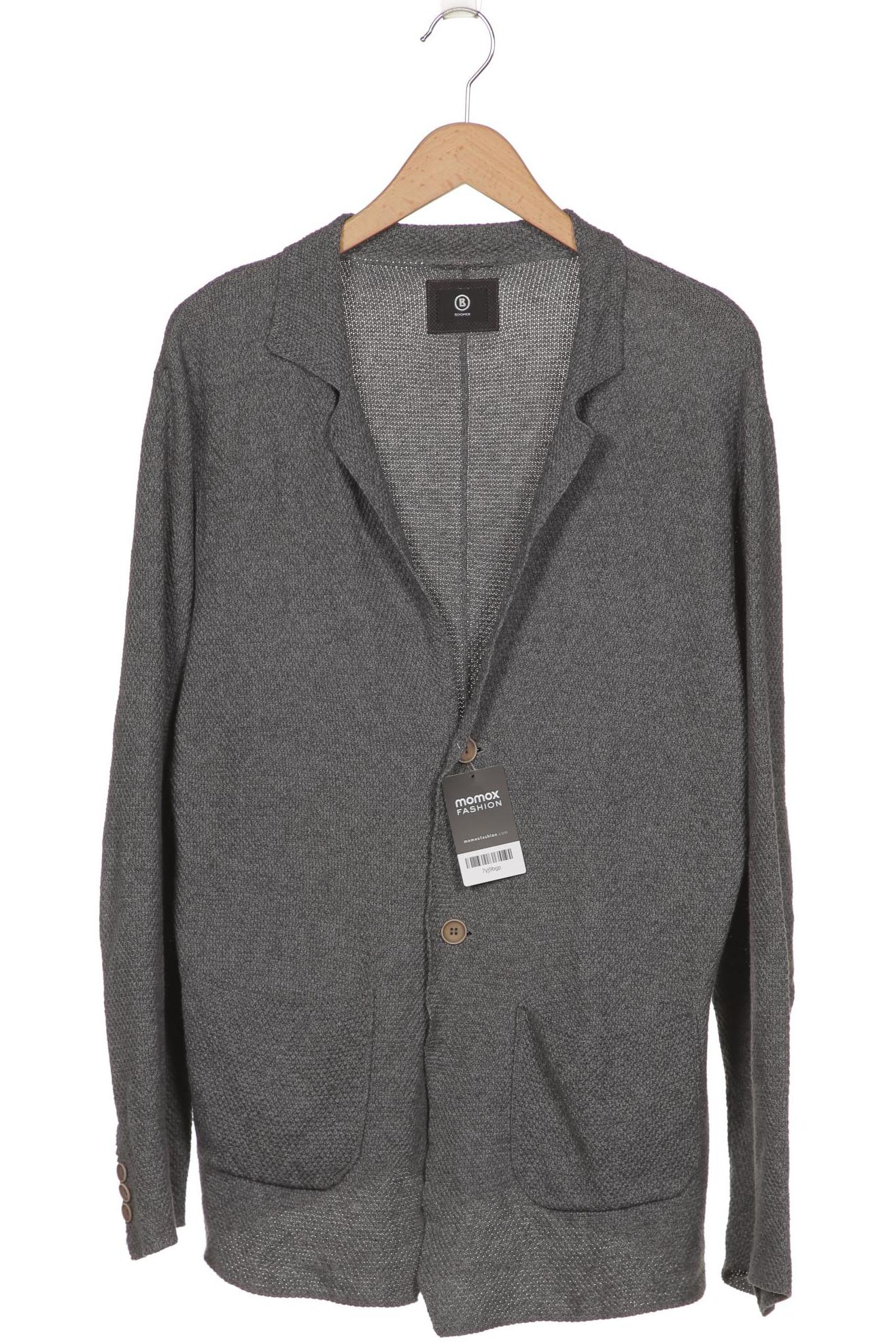

Bogner Herren Strickjacke, grau, Gr. 52