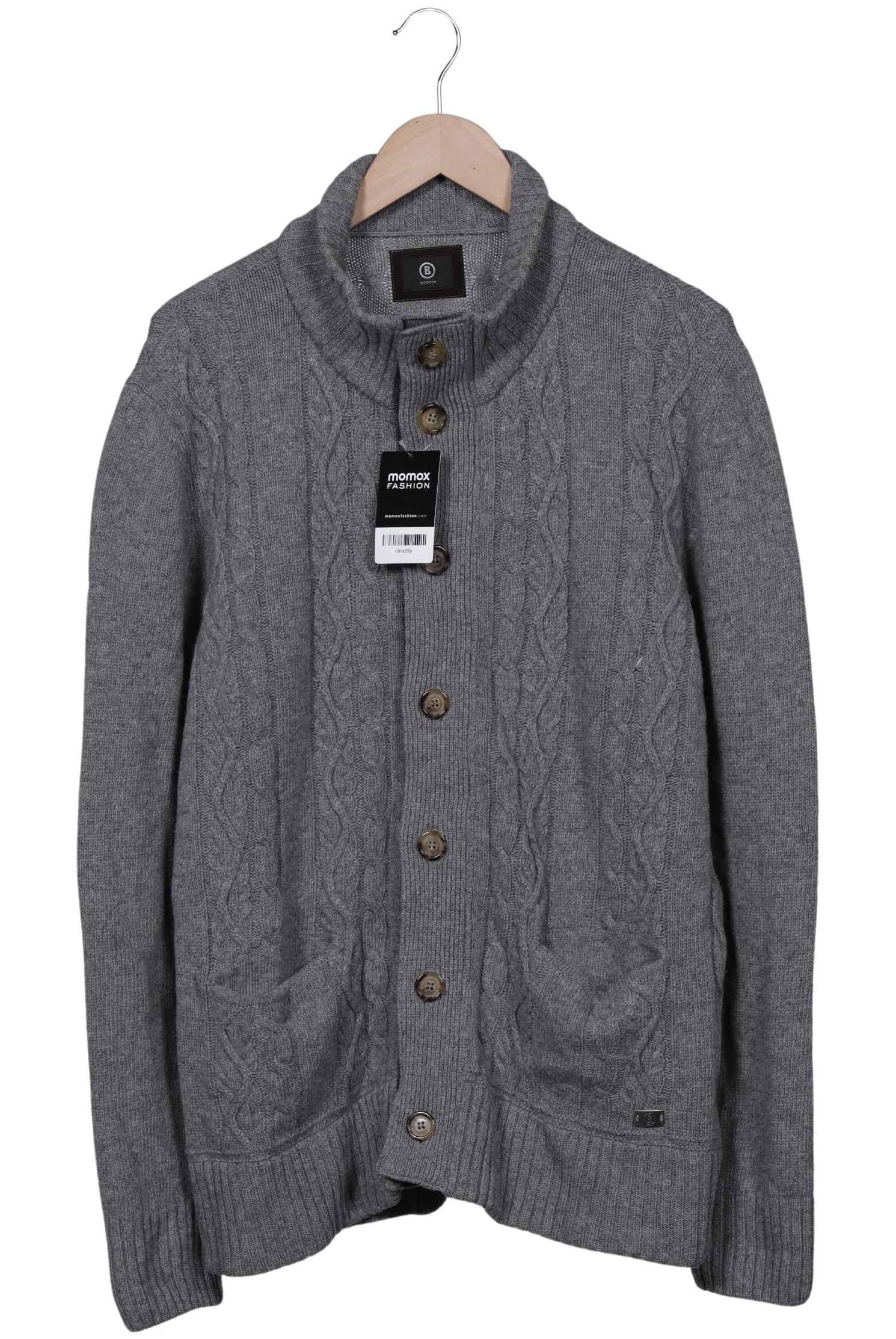 

Bogner Herren Strickjacke, grau, Gr. 56