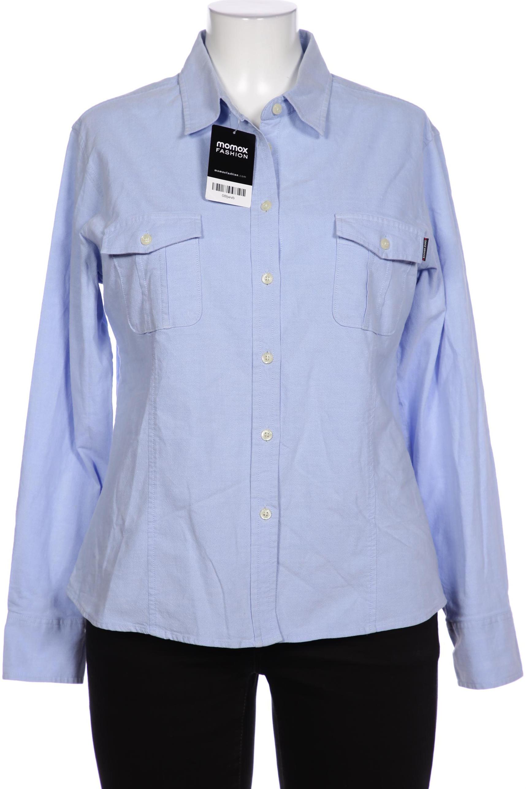 

Bogner Jeans Damen Bluse, blau, Gr. 46