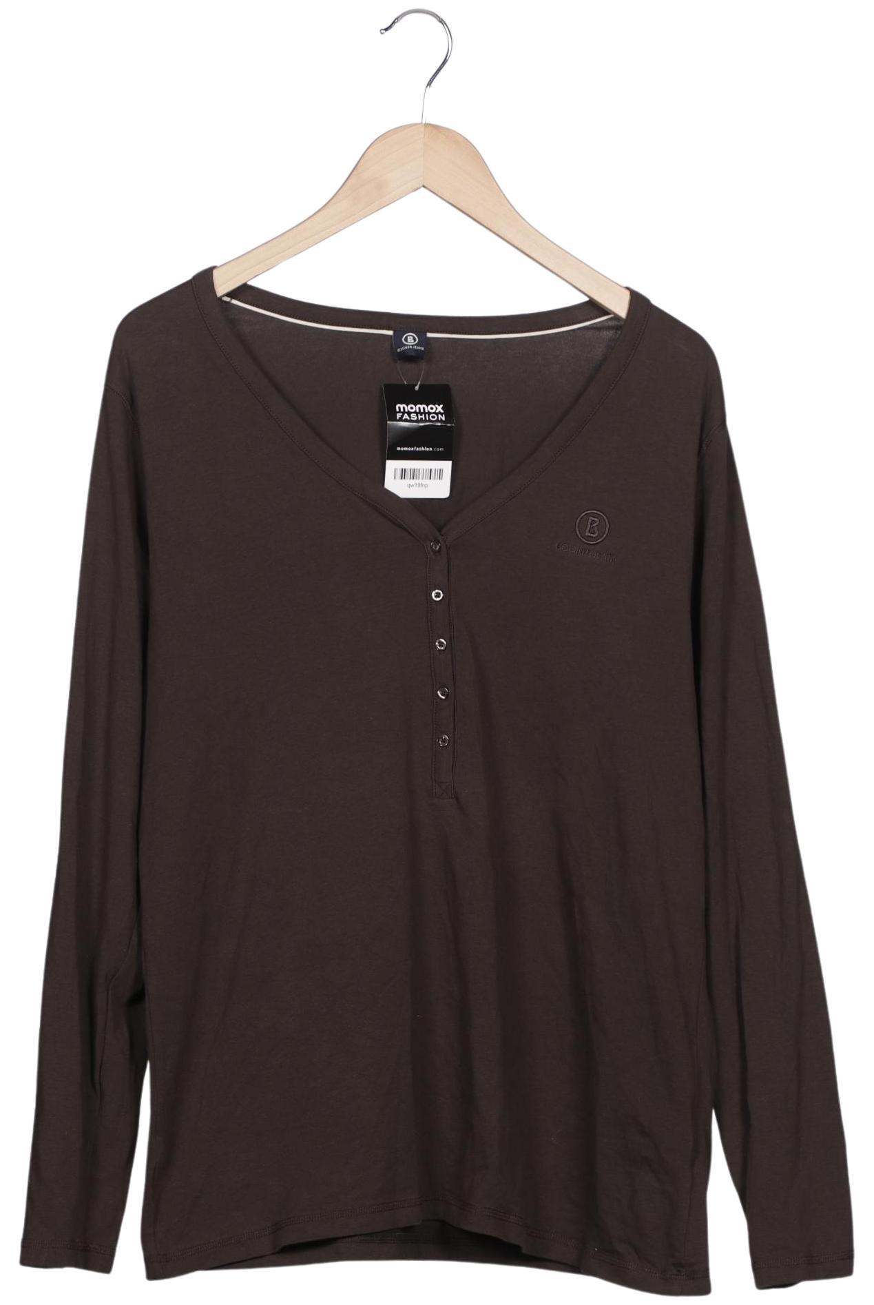 

Bogner Jeans Damen Langarmshirt, braun, Gr. 46