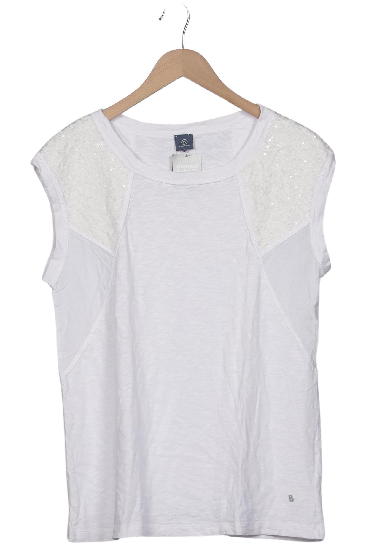 

Bogner Jeans Damen T-Shirt, weiß, Gr. 42