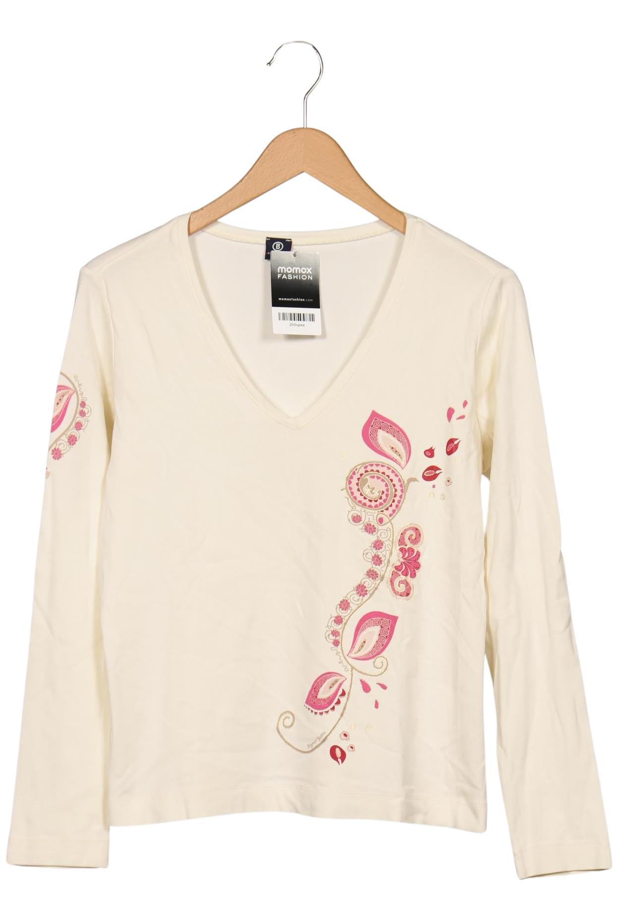 

Bogner Jeans Damen Langarmshirt, cremeweiß, Gr. 44