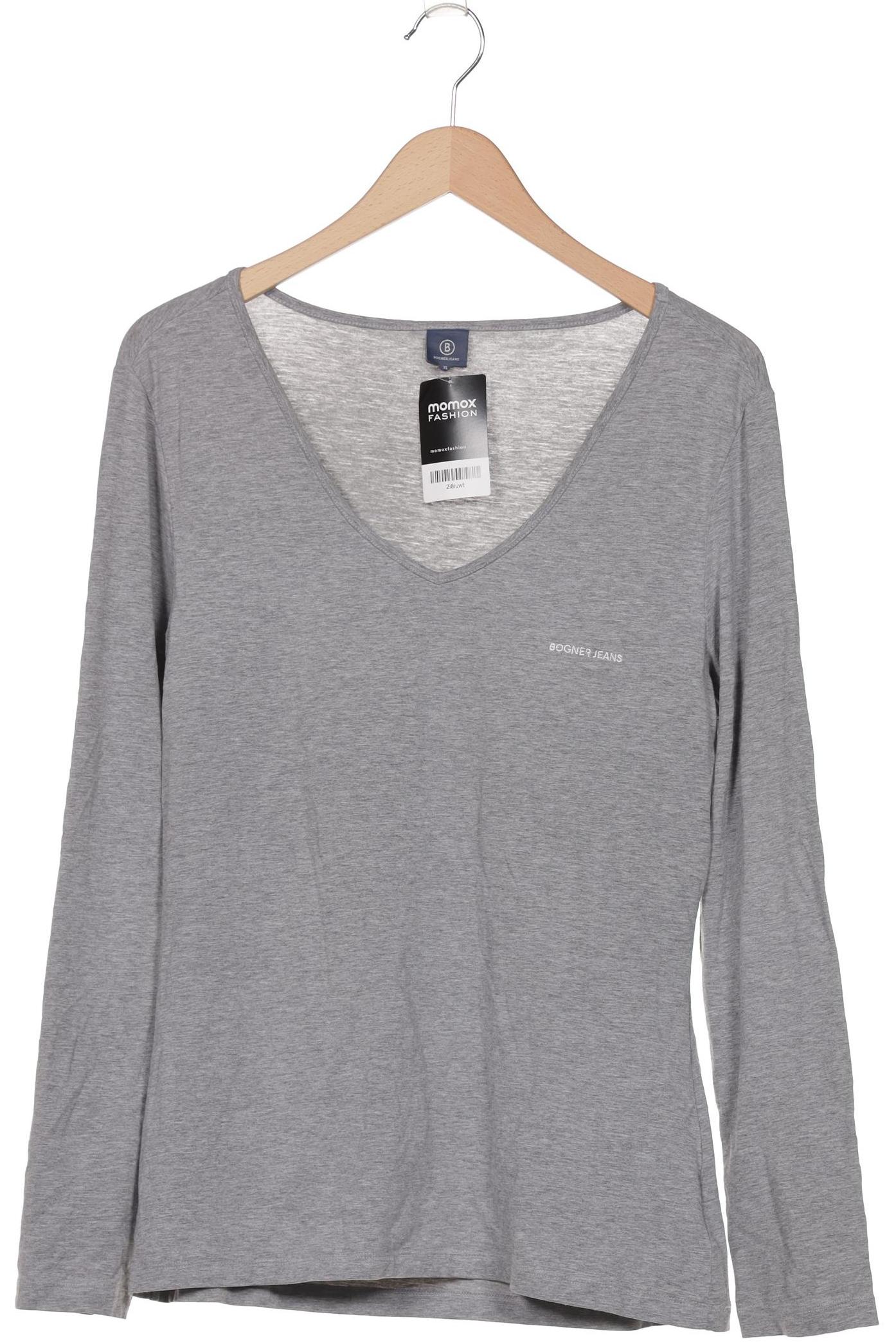 

Bogner Jeans Damen Langarmshirt, grau, Gr. 44
