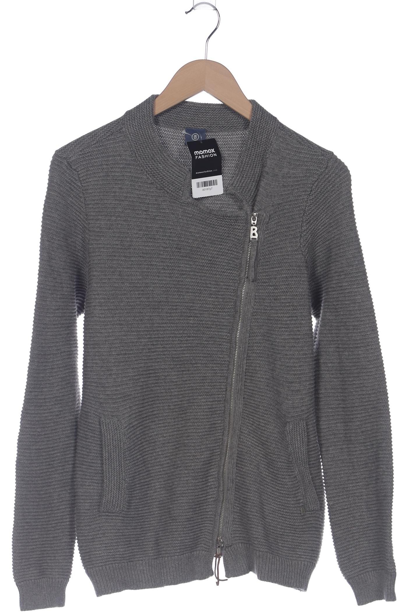 

Bogner Jeans Damen Strickjacke, grau, Gr. 42