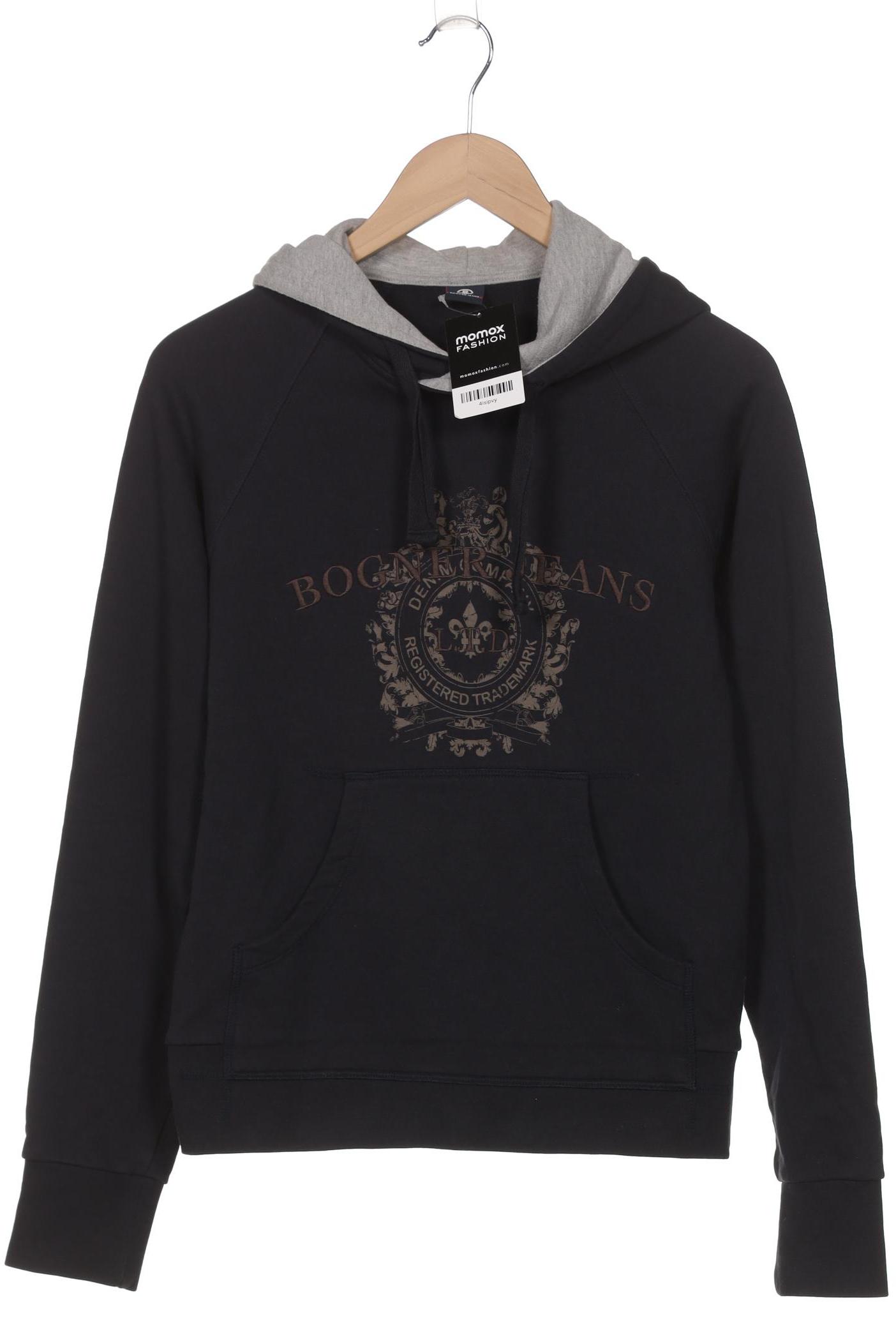 

Bogner Jeans Damen Kapuzenpullover, schwarz, Gr. 36