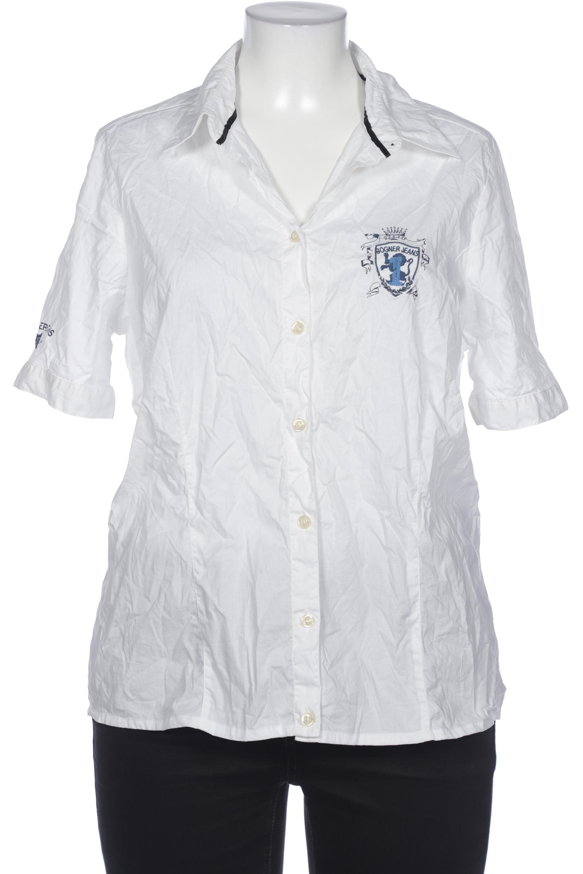 

Bogner Jeans Damen Bluse, weiß, Gr. 46