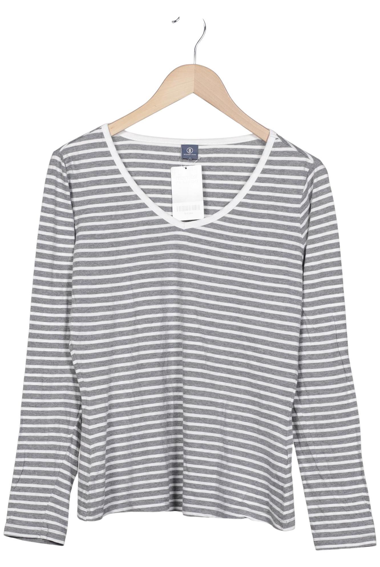 

Bogner Jeans Damen Langarmshirt, grau, Gr. 38