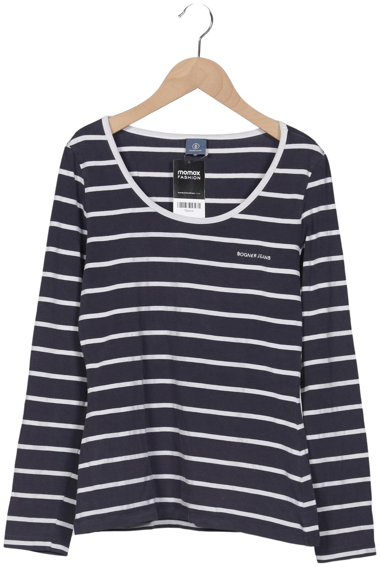 

Bogner Jeans Damen Langarmshirt, marineblau, Gr. 38