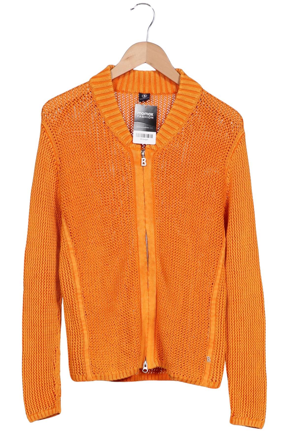 

Bogner Jeans Damen Strickjacke, orange, Gr. 40