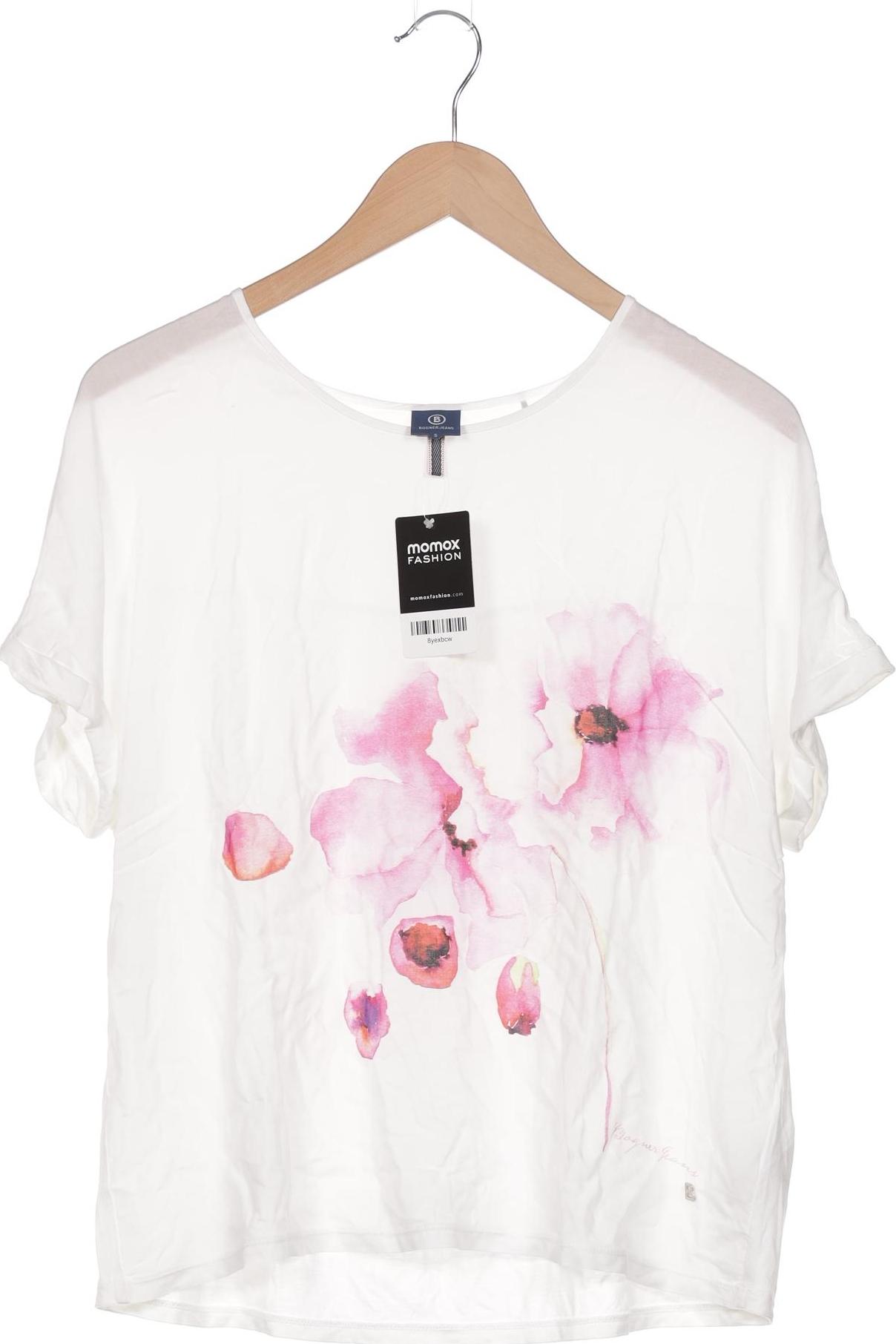 

Bogner Jeans Damen T-Shirt, weiß, Gr. 36