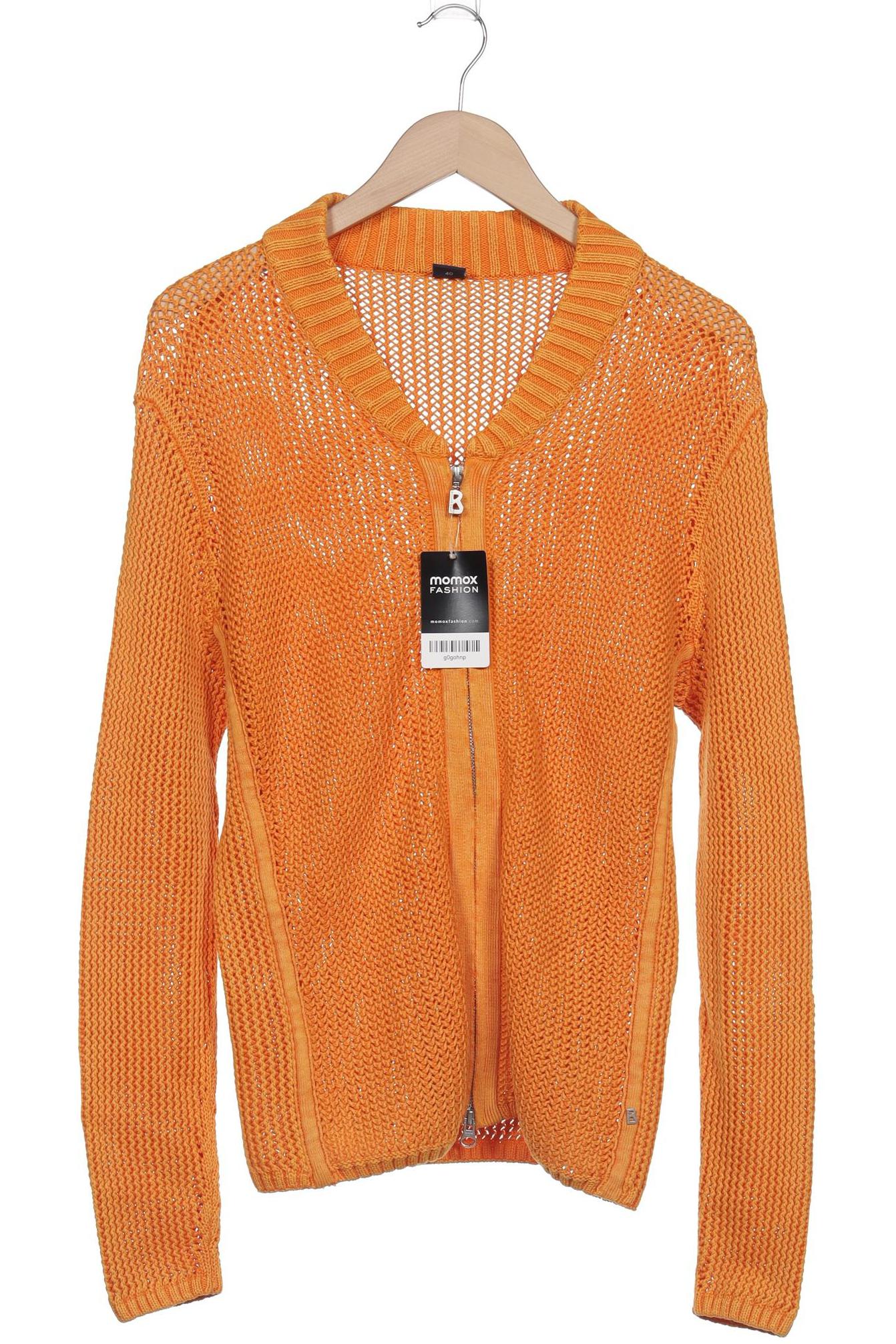 

Bogner Jeans Damen Strickjacke, orange, Gr. 40