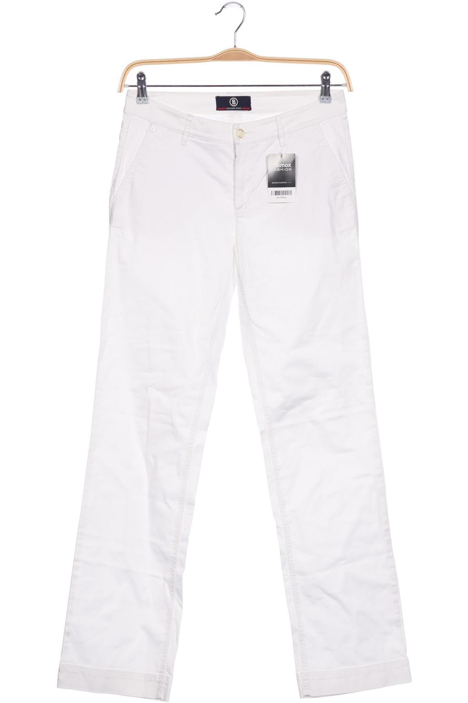 

Bogner Jeans Damen Stoffhose, weiß, Gr. 36