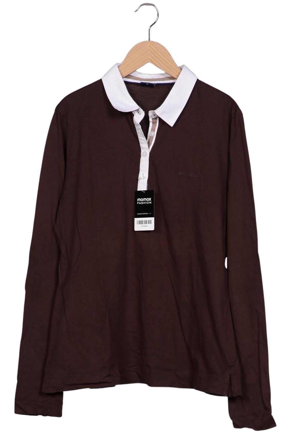 

Bogner Jeans Damen Poloshirt, braun, Gr. 42