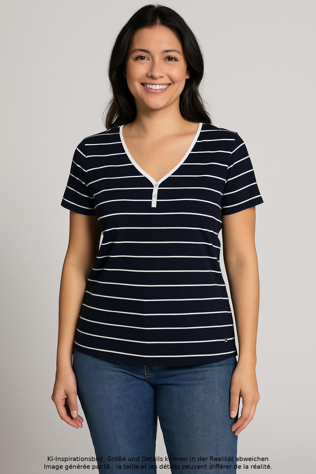 

Bogner Jeans Damen T-Shirt, mehrfarbig, Gr. 42